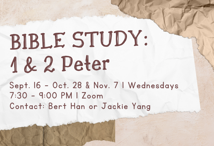 1 & 2 Peter Bible Study