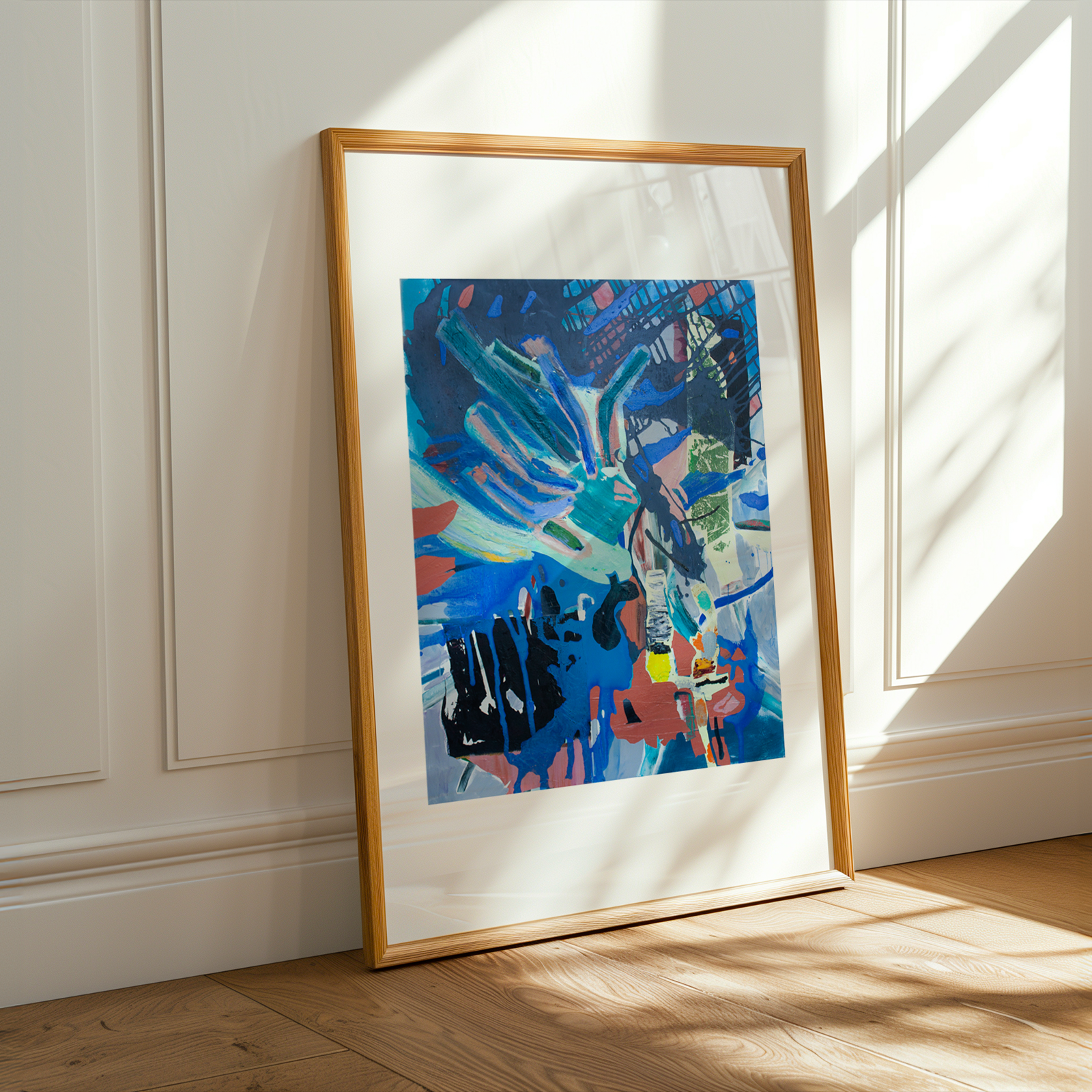 Cobalt Writhe | Fine Art Print