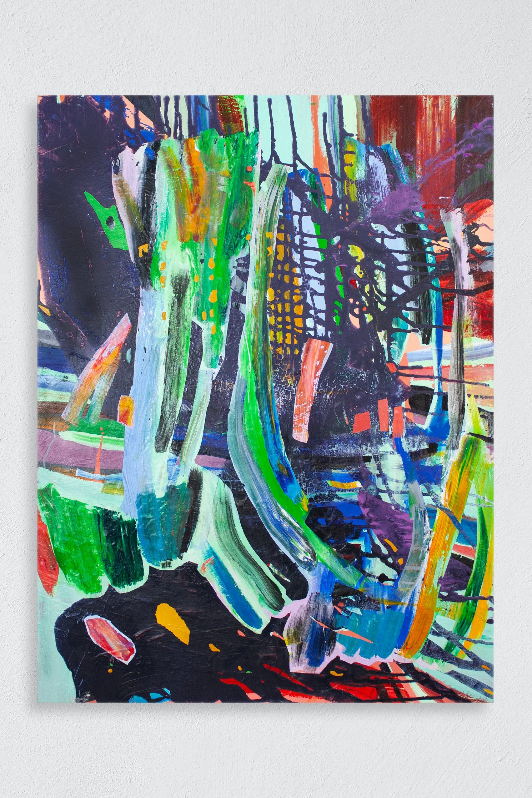 An Inauspicious Start, Glazed ceramic torso,
19” x 16” x 4”, 2024