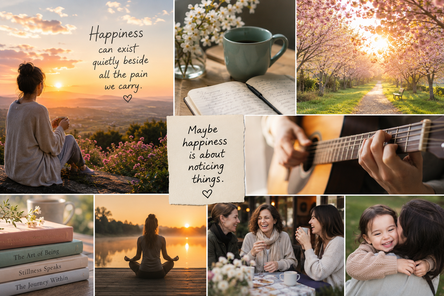 Maybe Happiness Is About Noticing