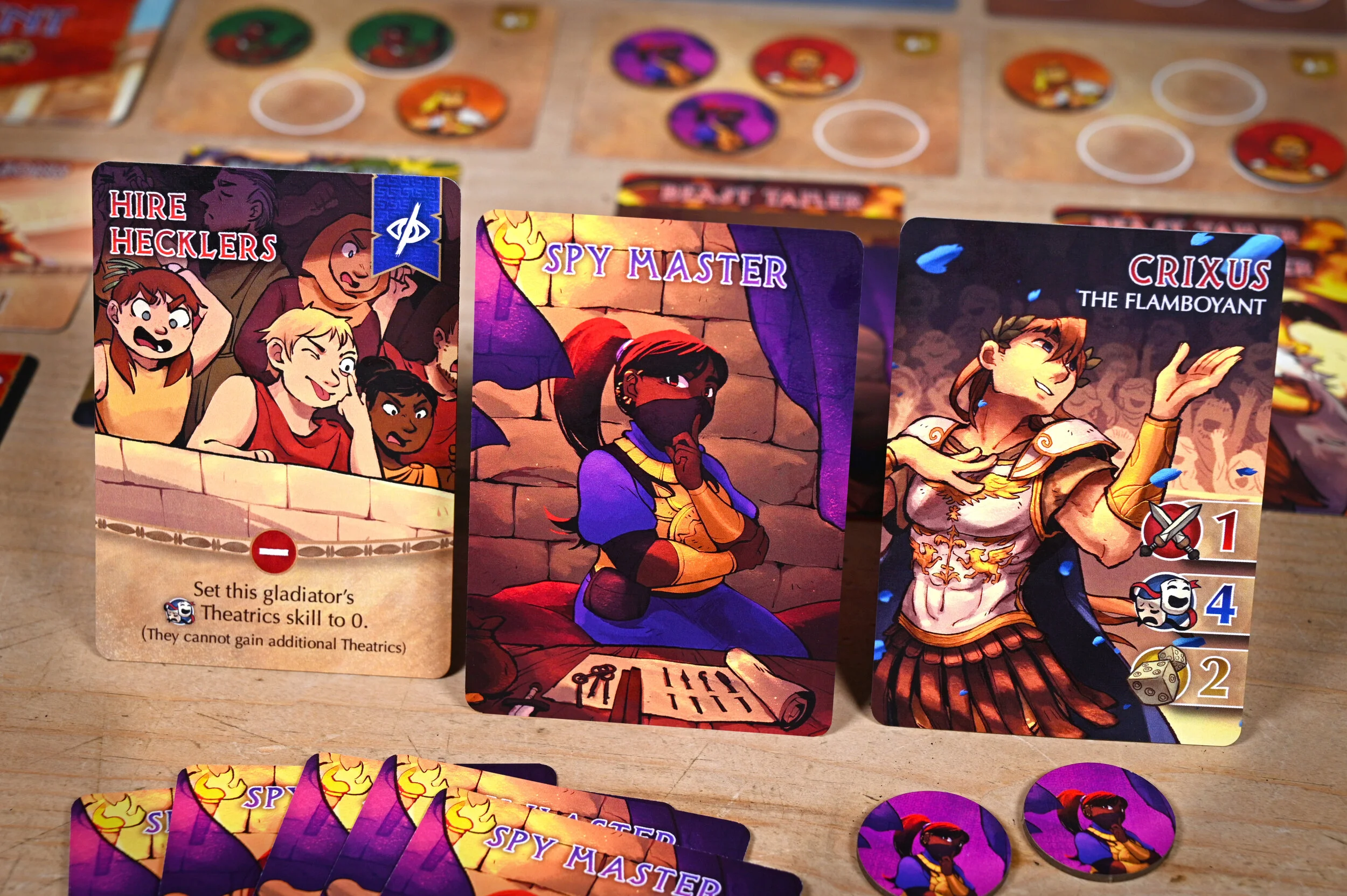 Gladius Cards Close Up