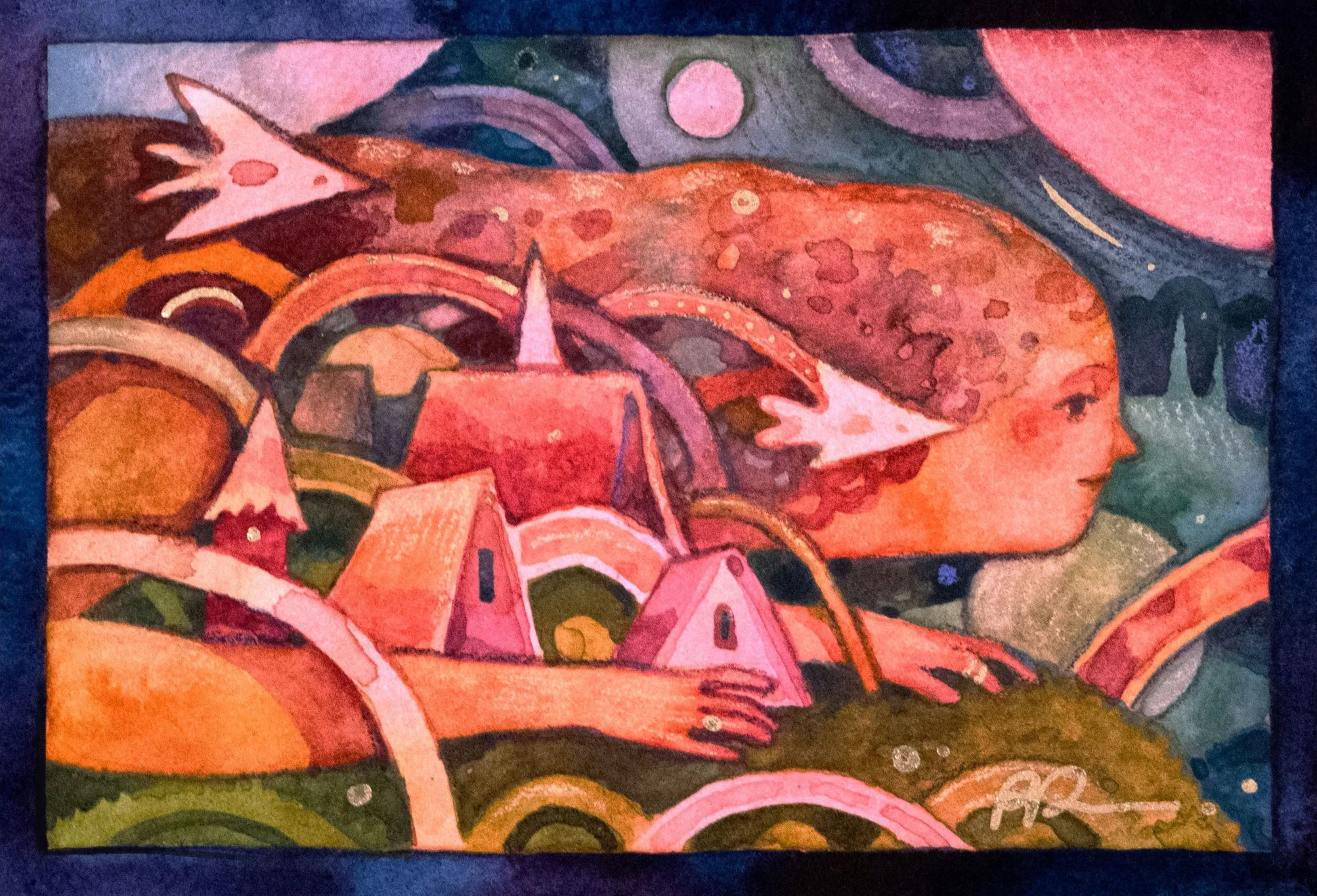 GUARDIAN - watercolor