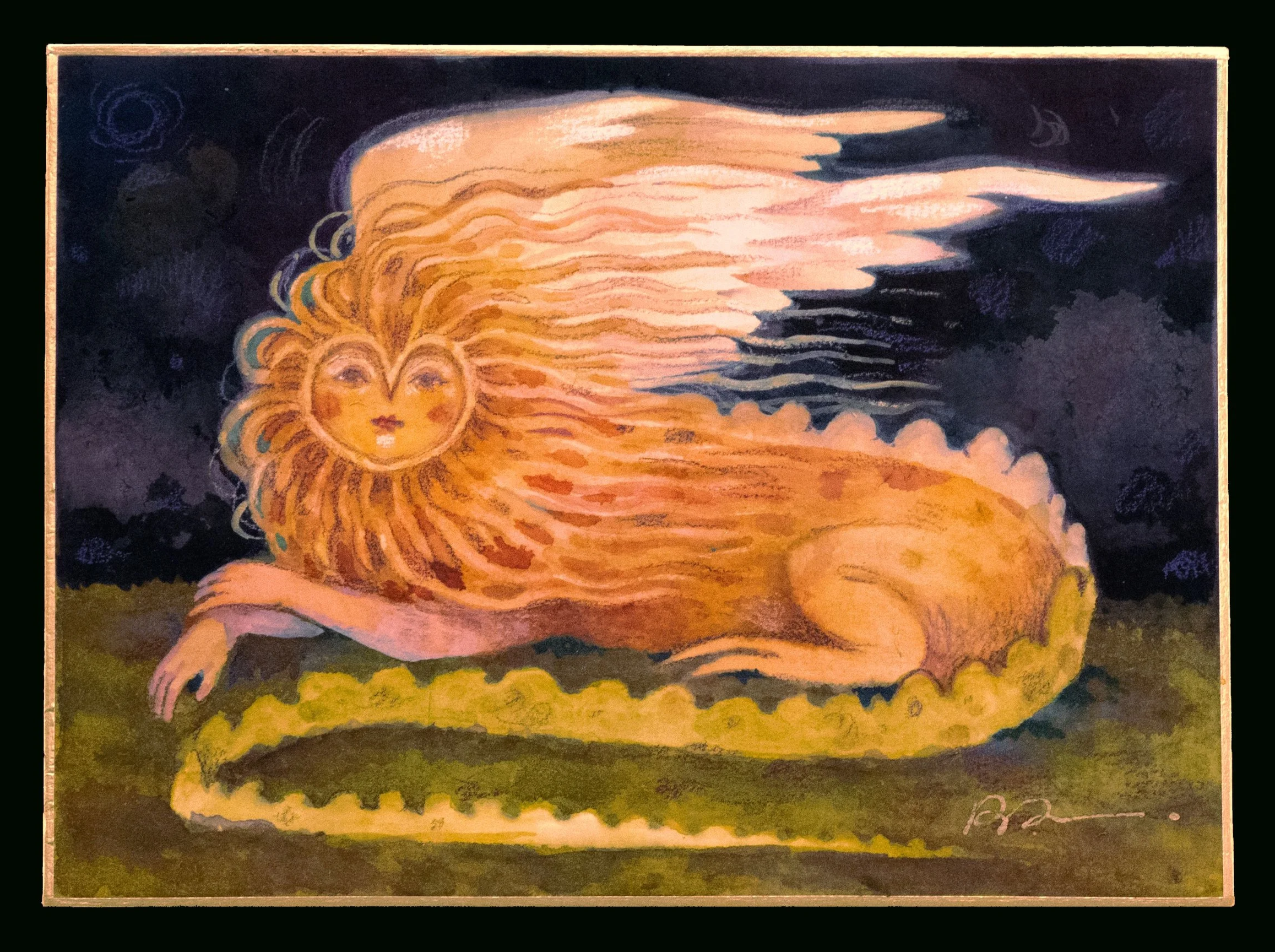 THE NIGHT WATCH - watercolor