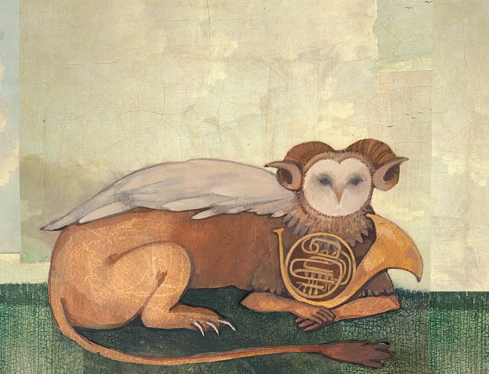 Chimera II - watercolor