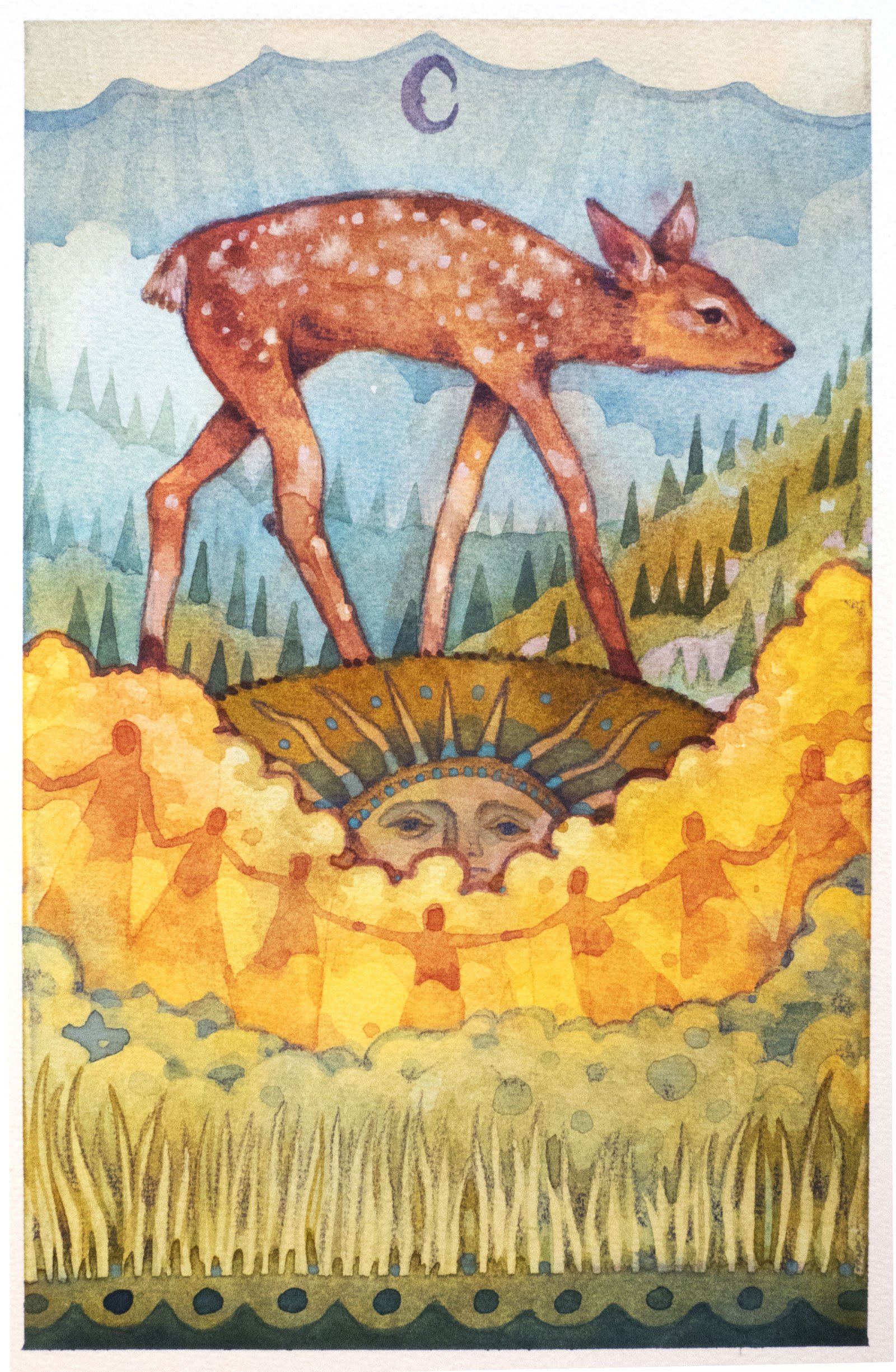 ORACLE V - watercolor