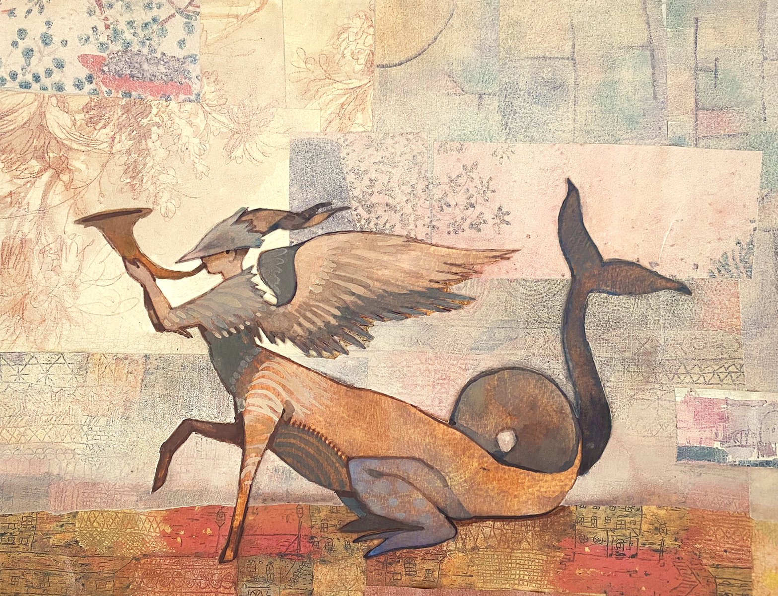 Chimera I - watercolor