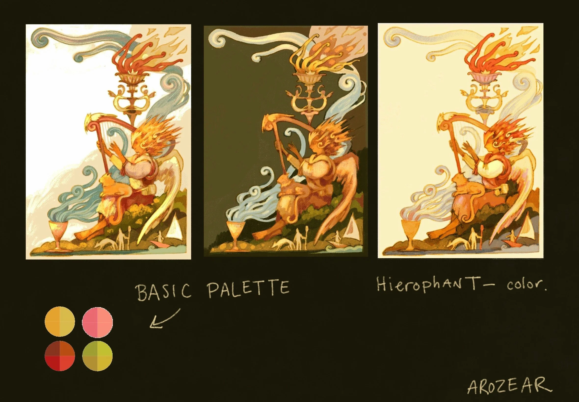 Hierophant Color Study 1.JPG