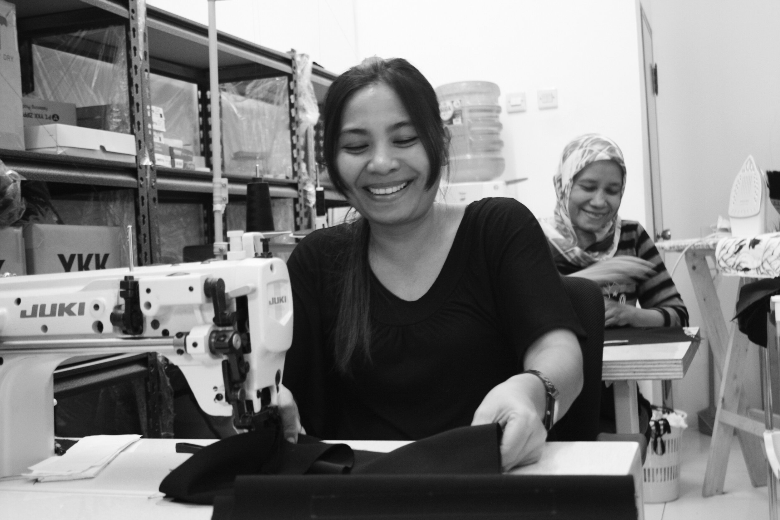 Cicih and Ibu Yannah