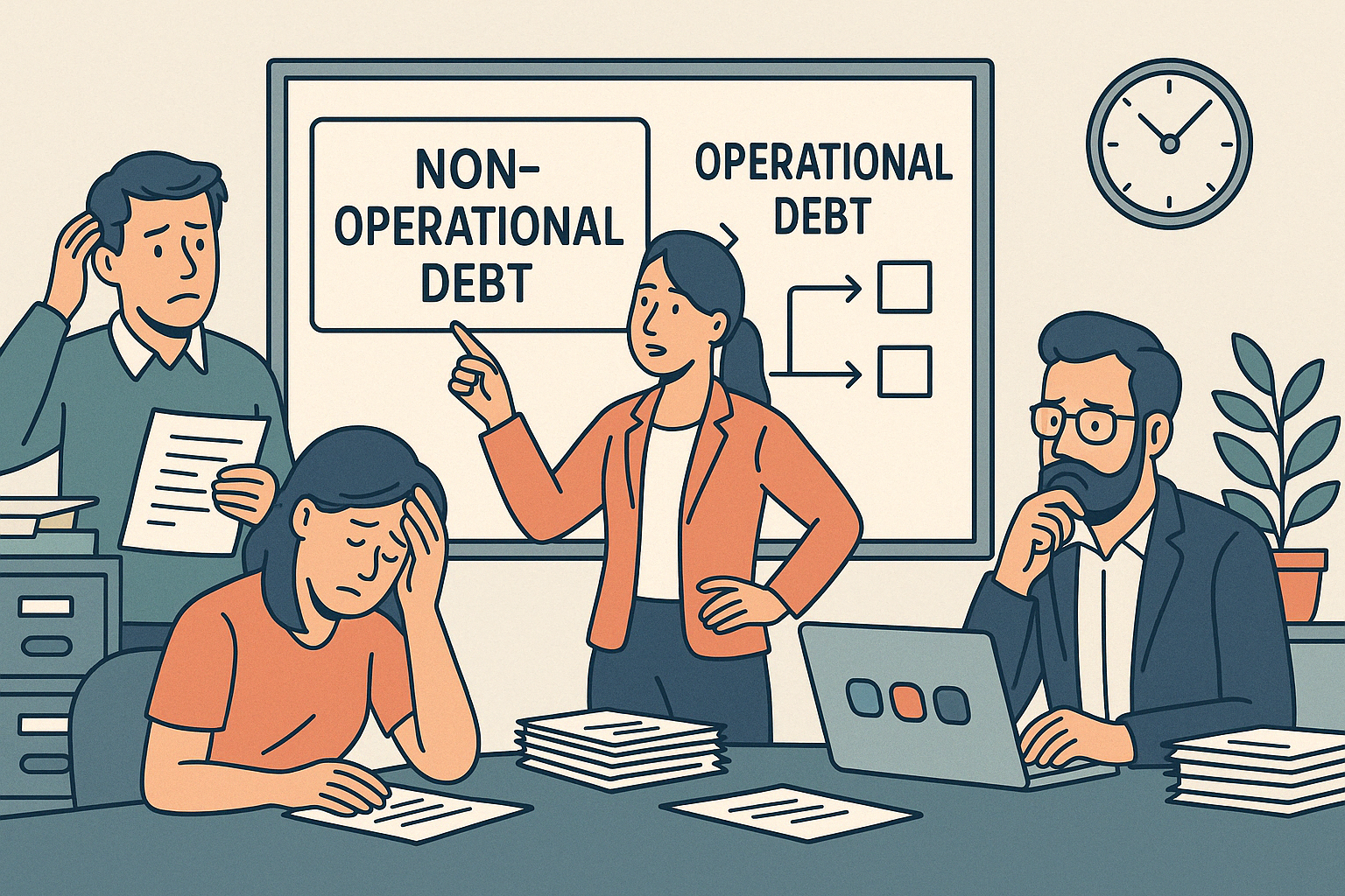 Non-Operational Debt vs Operational Debt: Breaking It Down