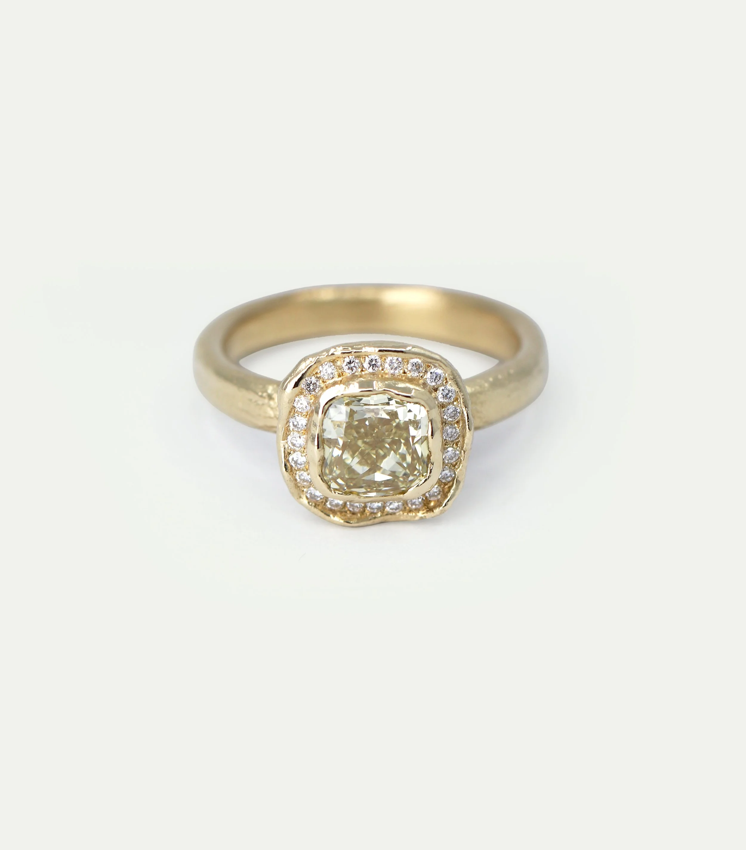 Honey Halo Ring