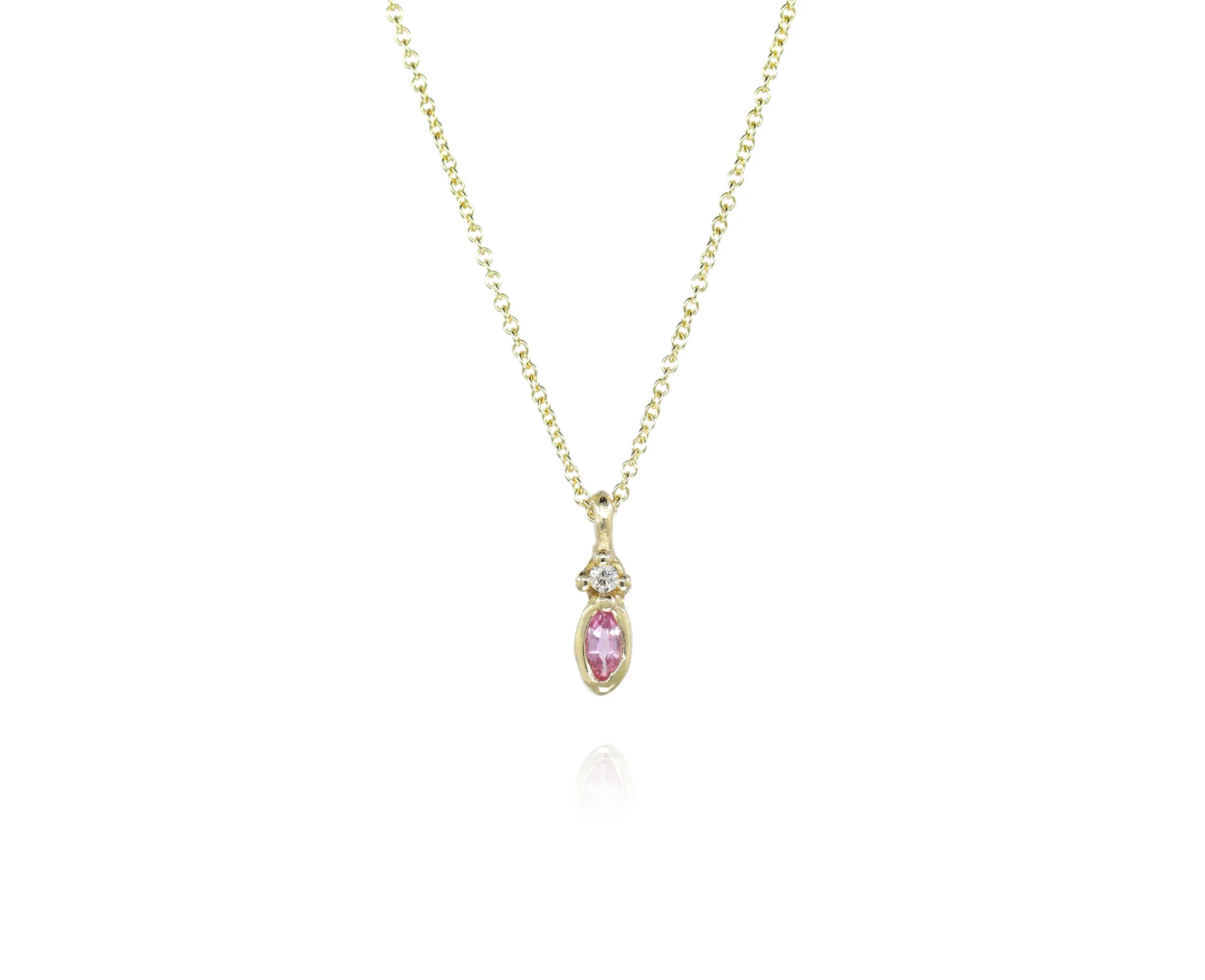Sapphire Arrow Pendant