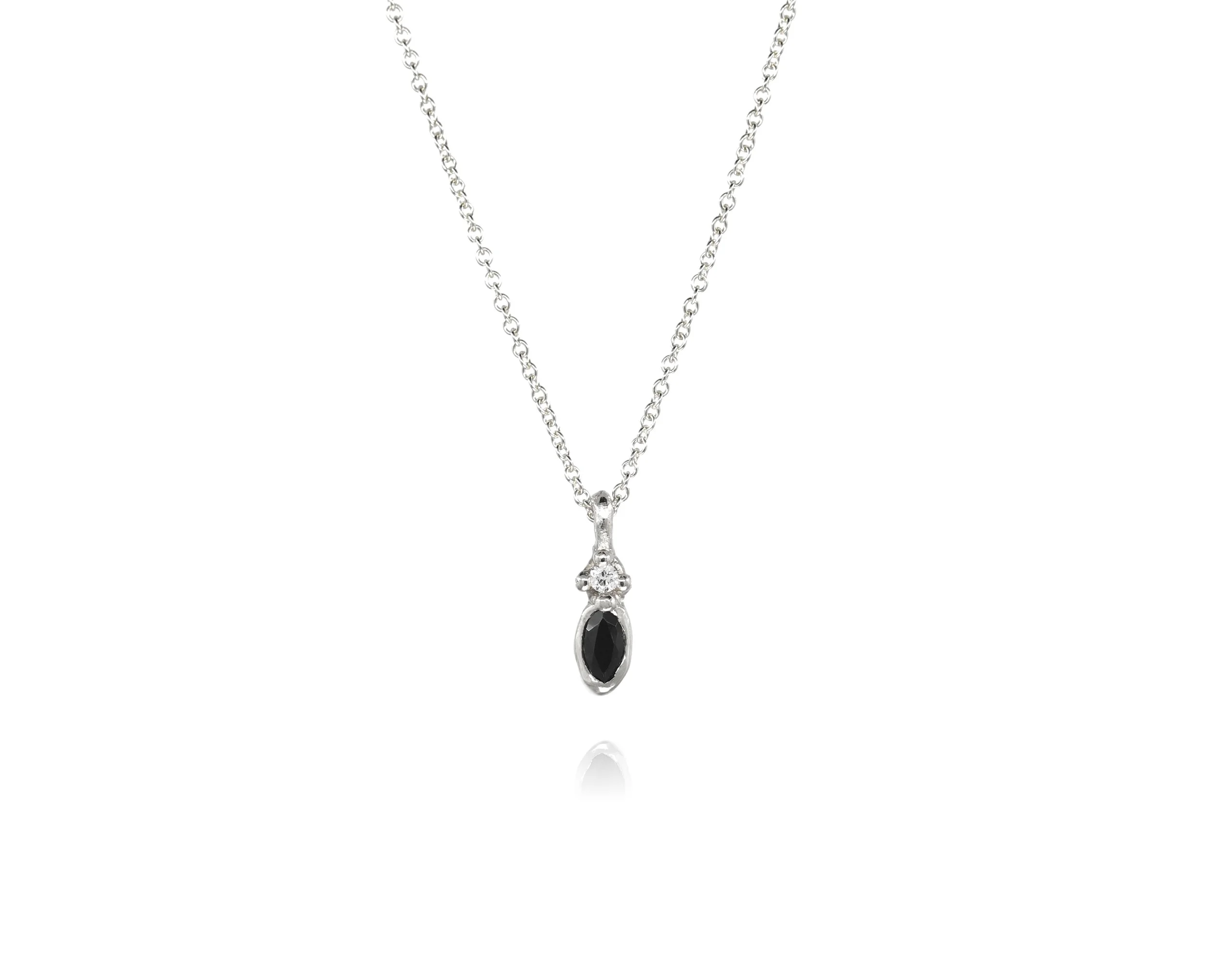 Sapphire Arrow Pendant