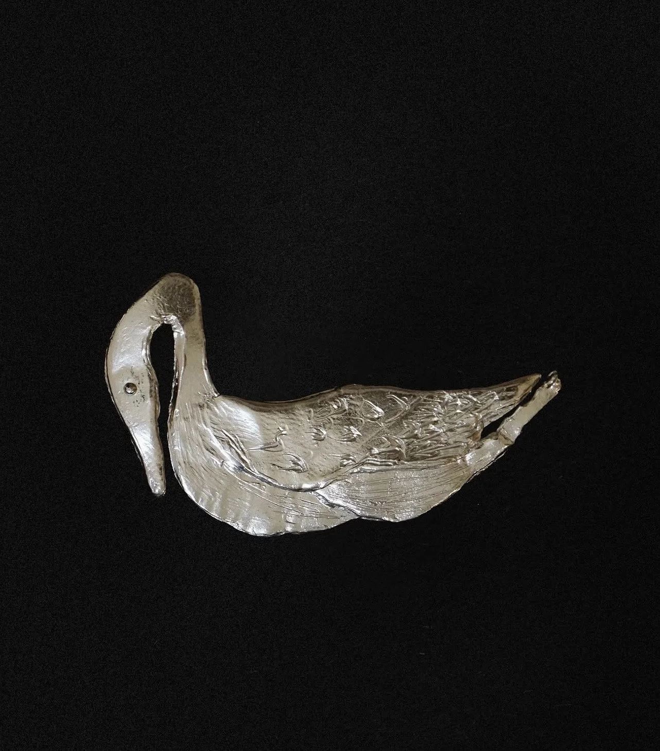 Swan Sterling Silver brooch