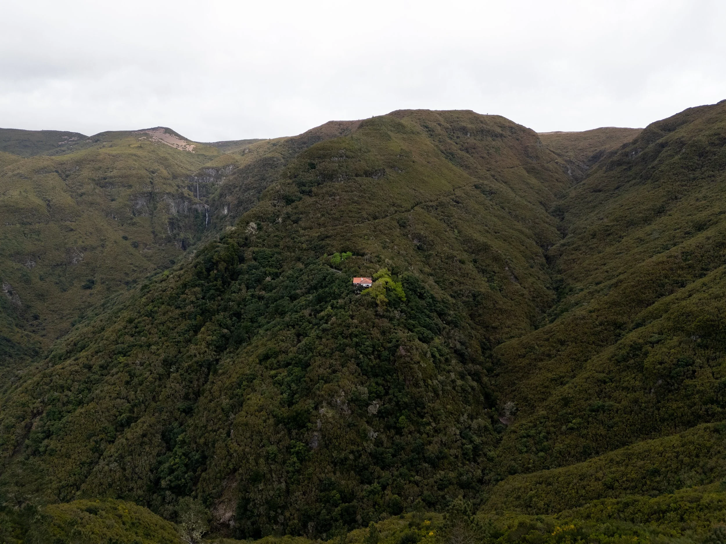 Day 1 Hiking Across Madeira, Rabaçal Nature Spot Café