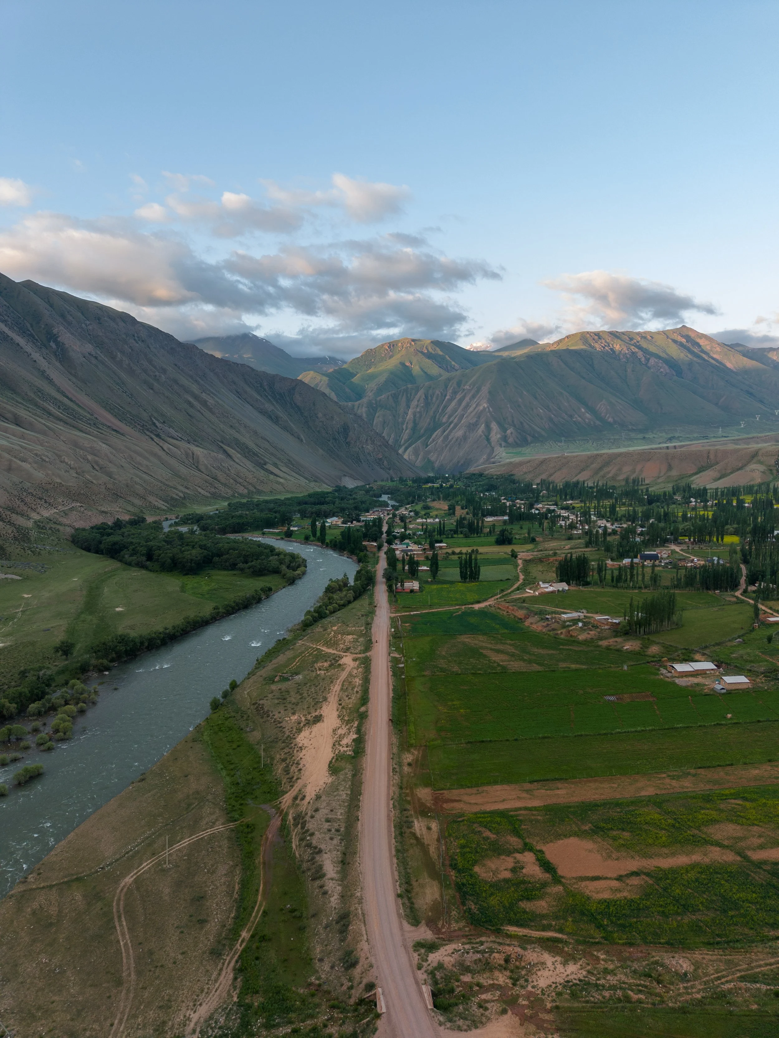 mountain village of Kyzyl-Oi, Kyrgyzstan