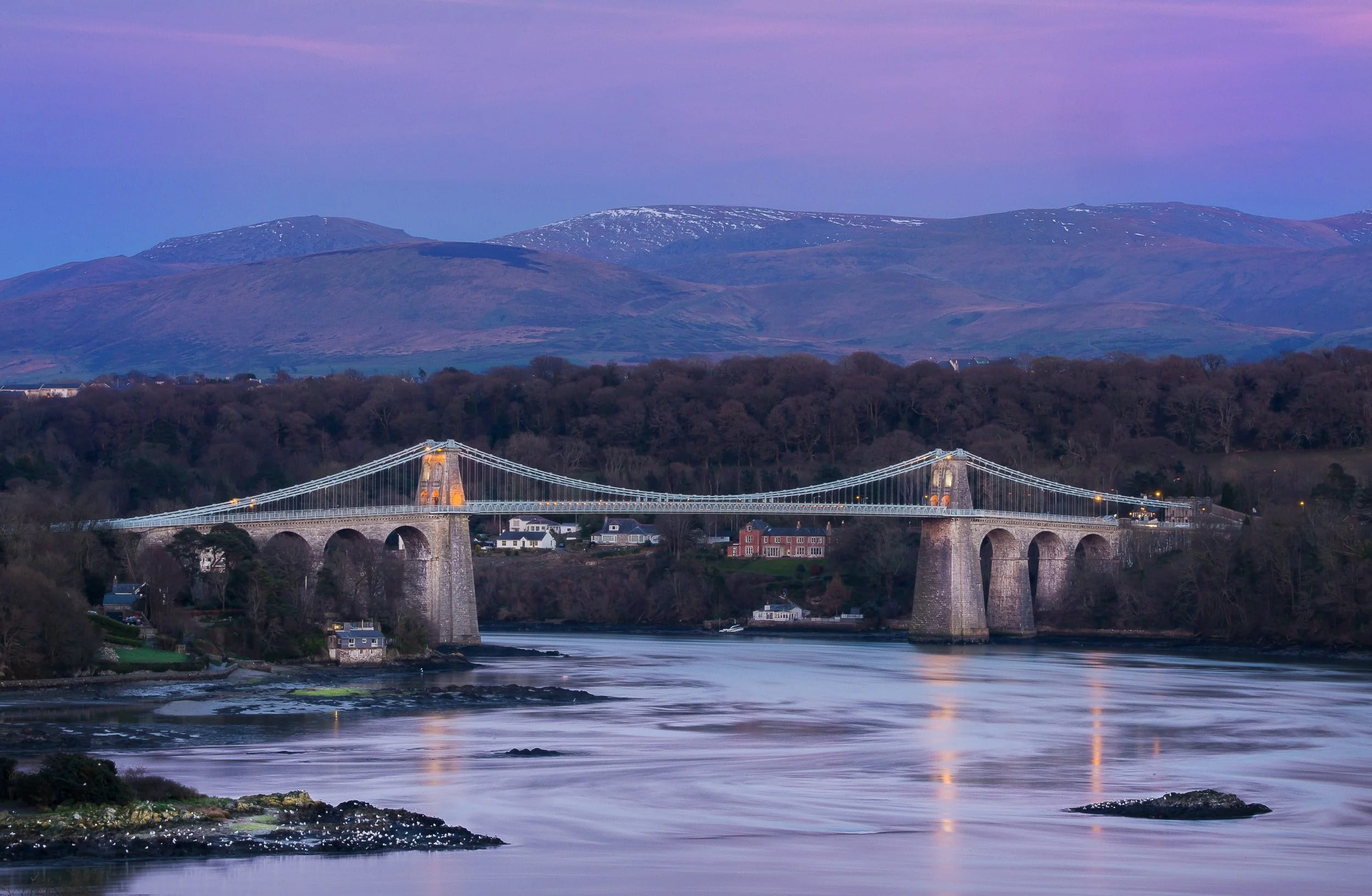 Menai suspension bridge, Anglesey