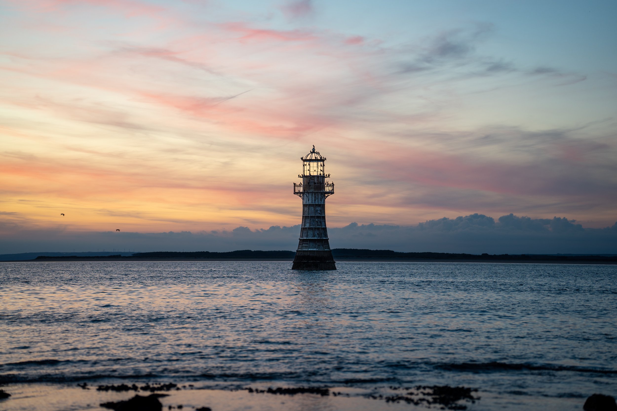 Whiteford Lighthouse Sunset