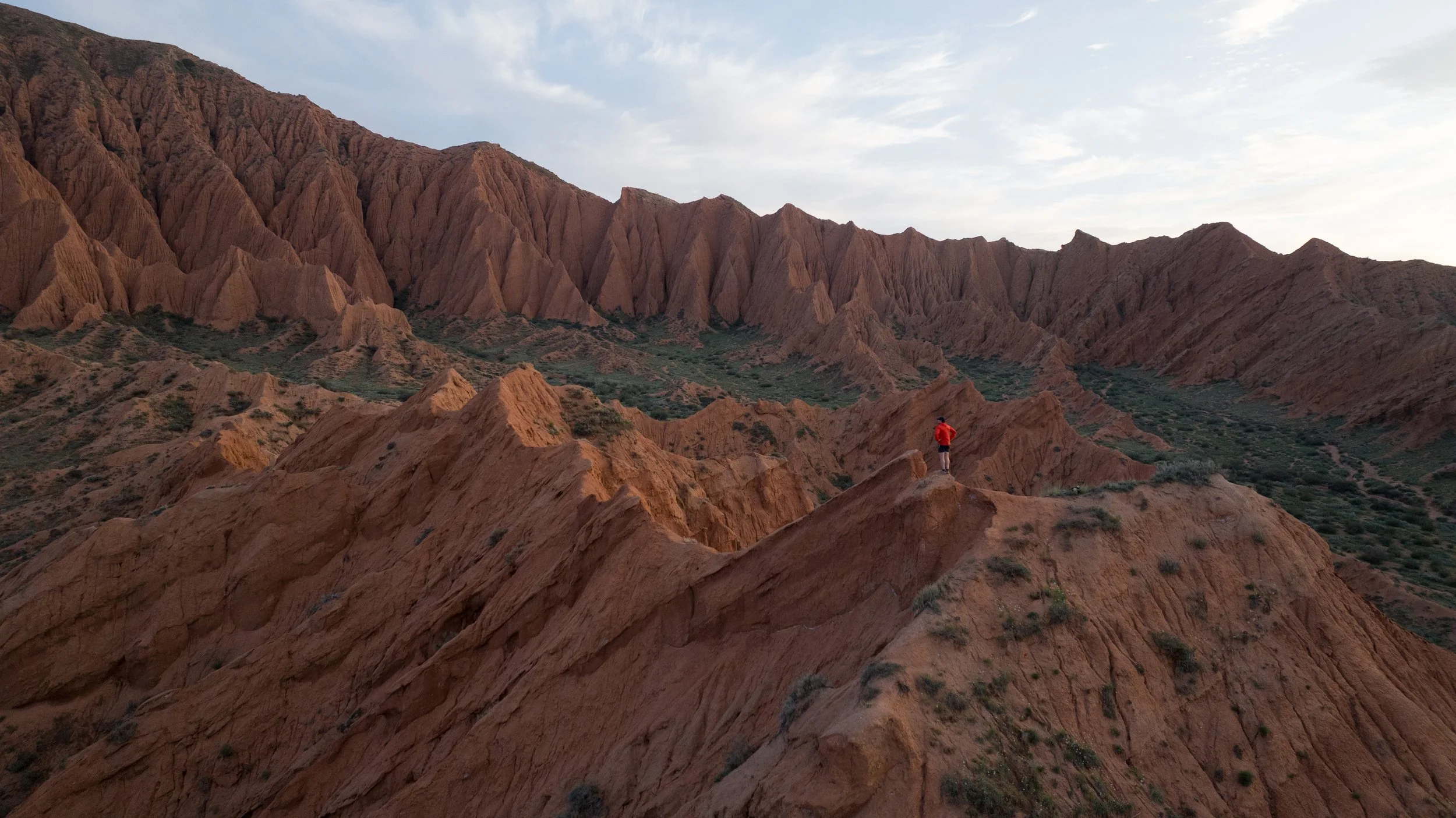 Mars Canyon on the Southern Shore of Issyk-Kul, Kyrgyzstan