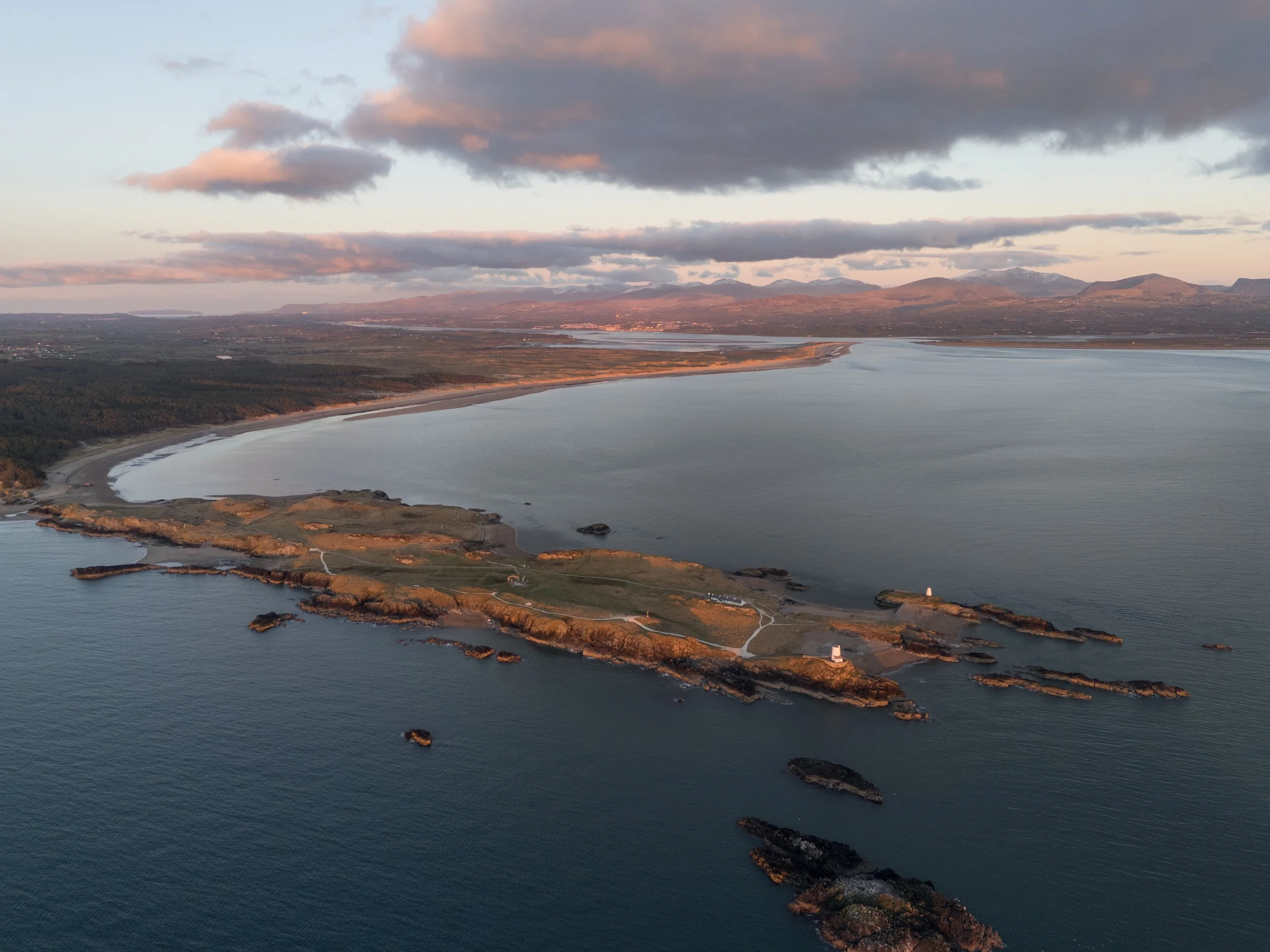 Newborough Beach and Ynys Llanddwyn, Anglesey North Wales