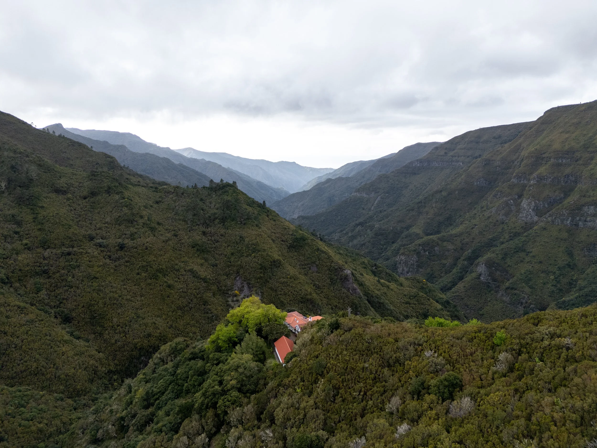 Day 1 Hiking Across Madeira, Rabaçal Nature Spot Café