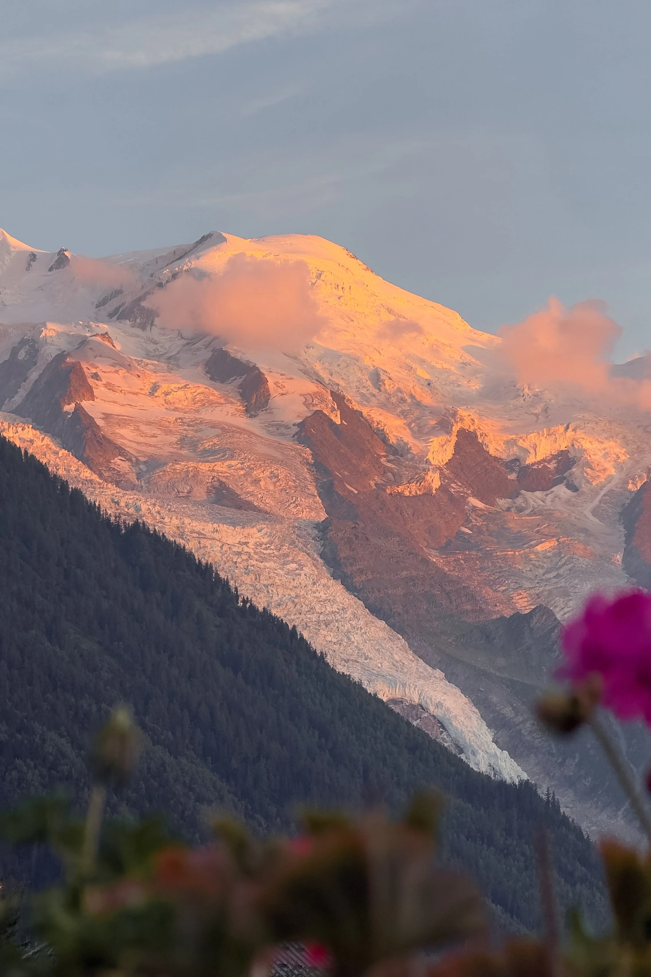 Hiking the Highlights of the Tour du Mont Blanc: Chamonix Sunset