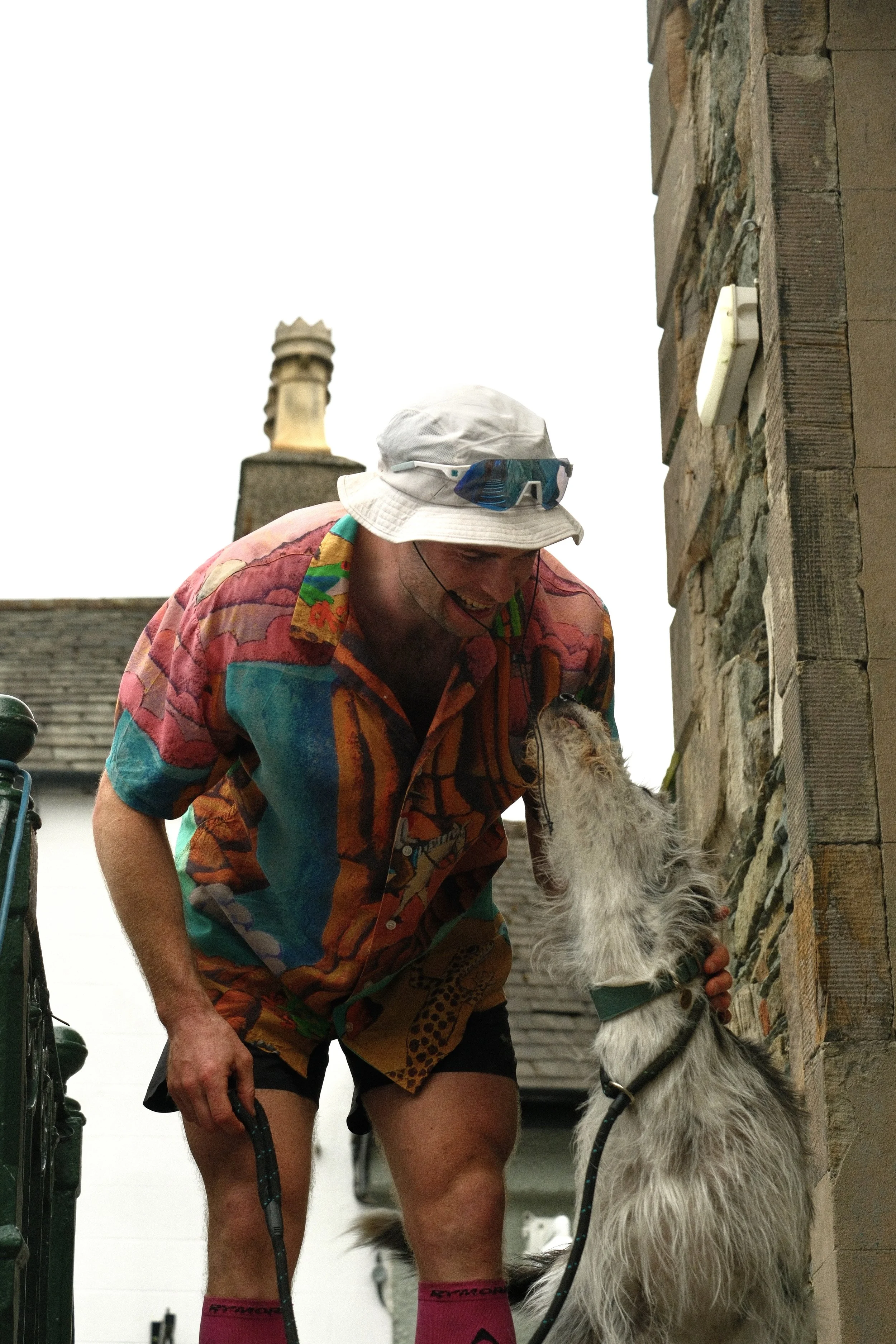 Finishing The Bob Graham Round at Moot Hall, Keswick