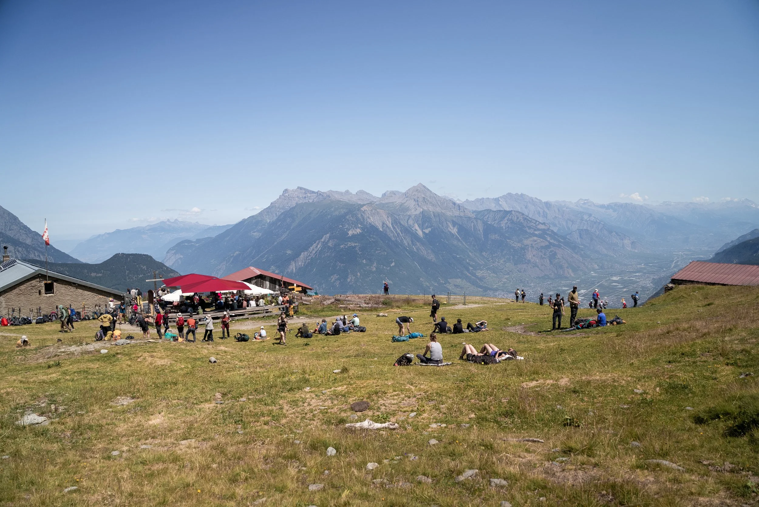 Hiking the Highlights of the Tour du Mont Blanc: Day 4 - Champex-Lac to Trient - Alpage De Bovine