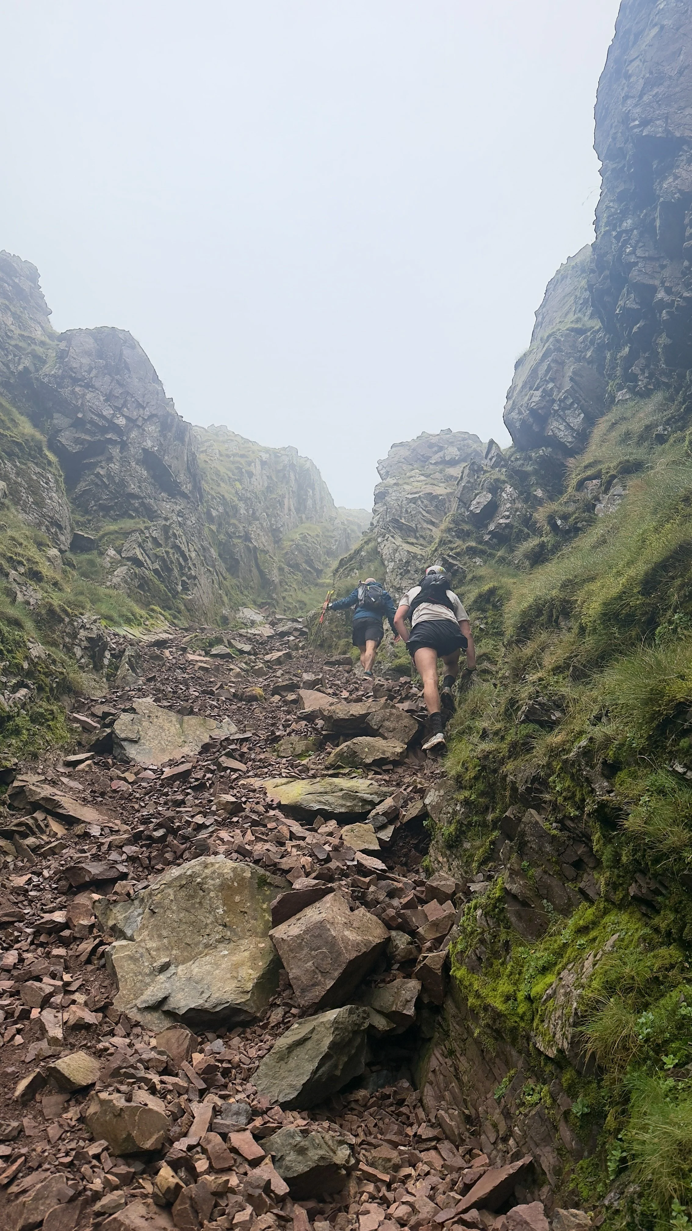 The Bob Graham Round, Leg 3, Lords Rake and Western Traverse