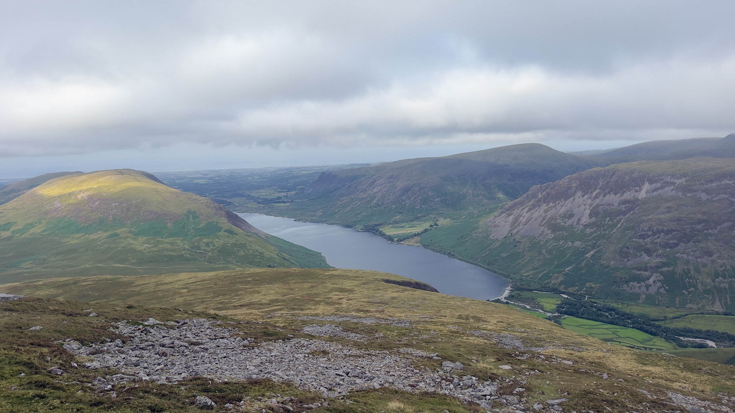 The Bob Graham Round, Leg 3, Descent off Scafell towards Wastwater