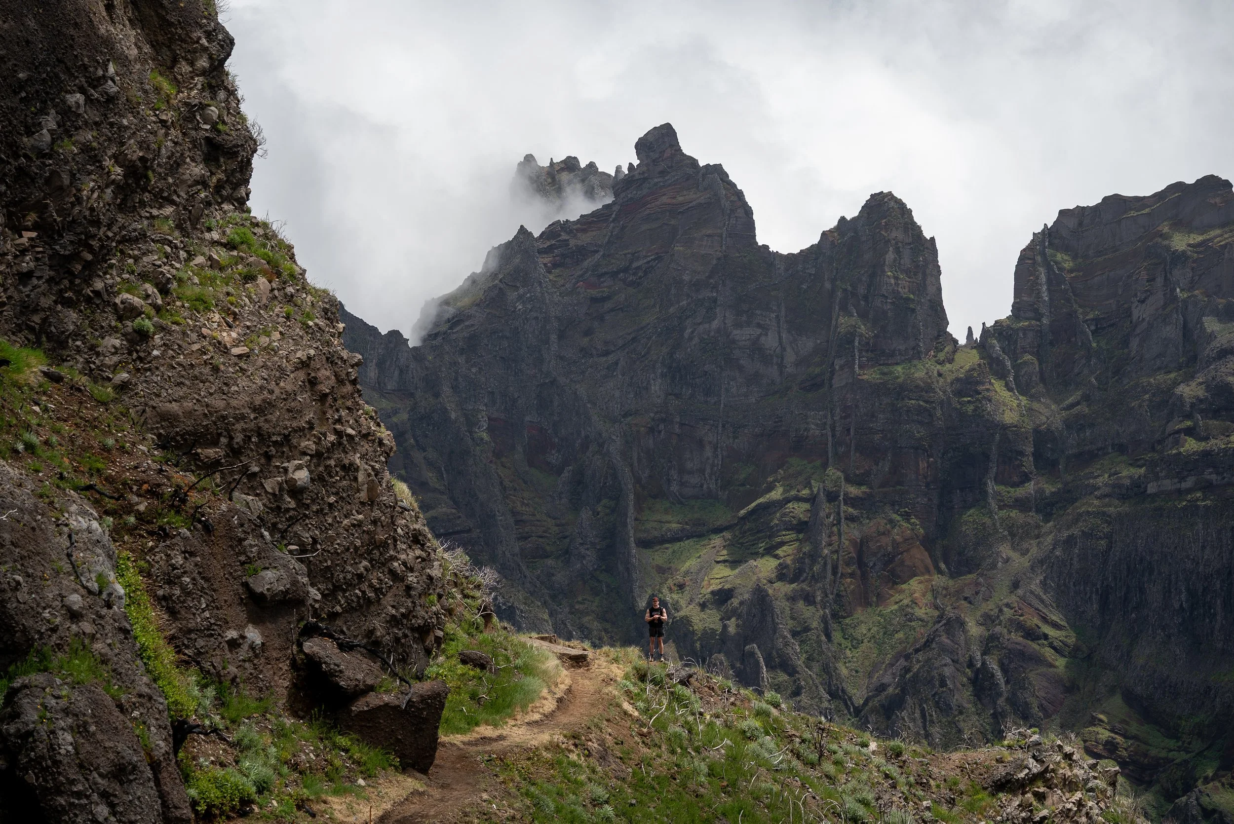 Day 3 Hiking Across Madeira, PR1.3 Vereda da Encumeada