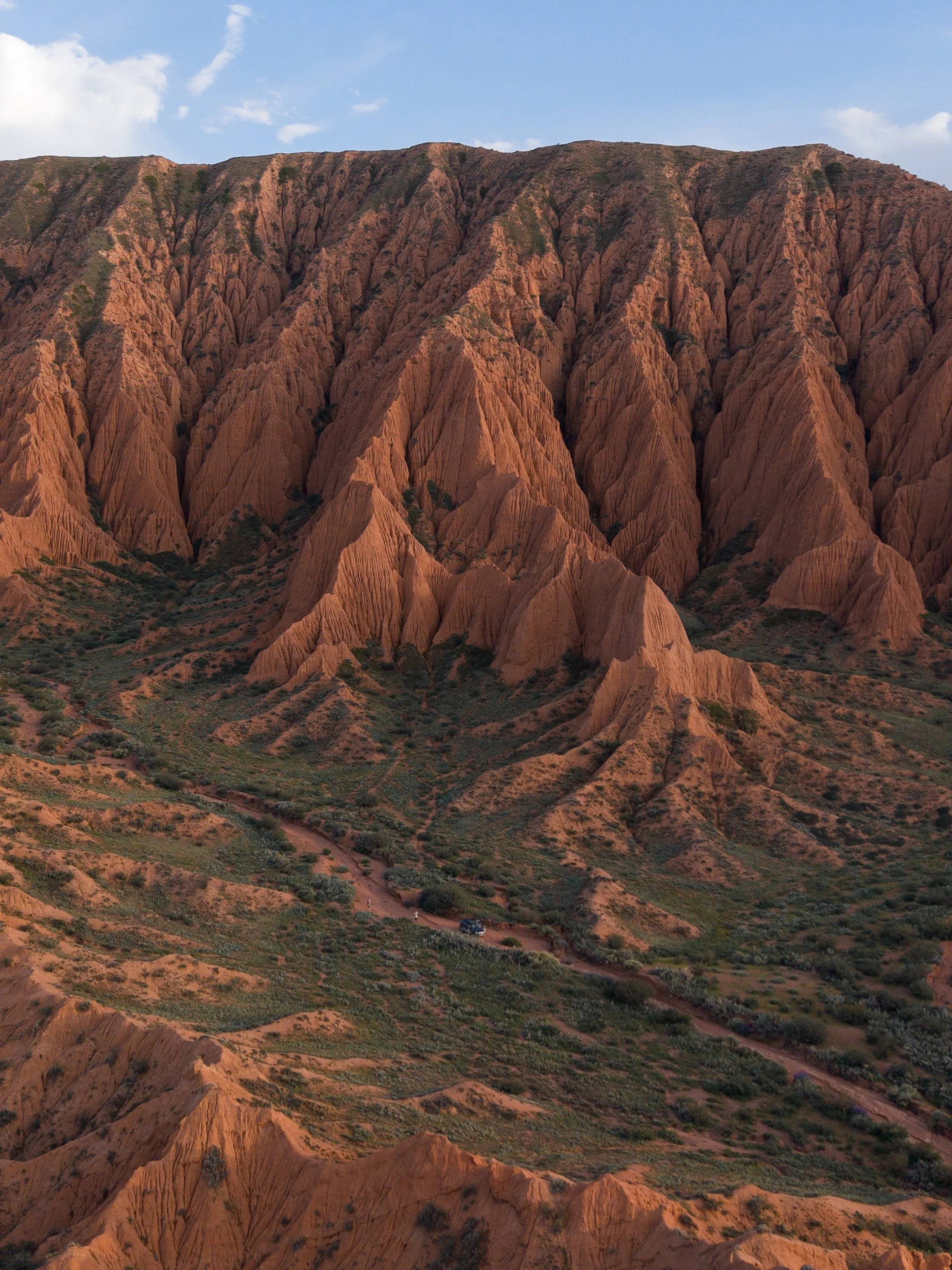 Mars Canyon on the Southern Shore of Issyk-Kul, Kyrgyzstan