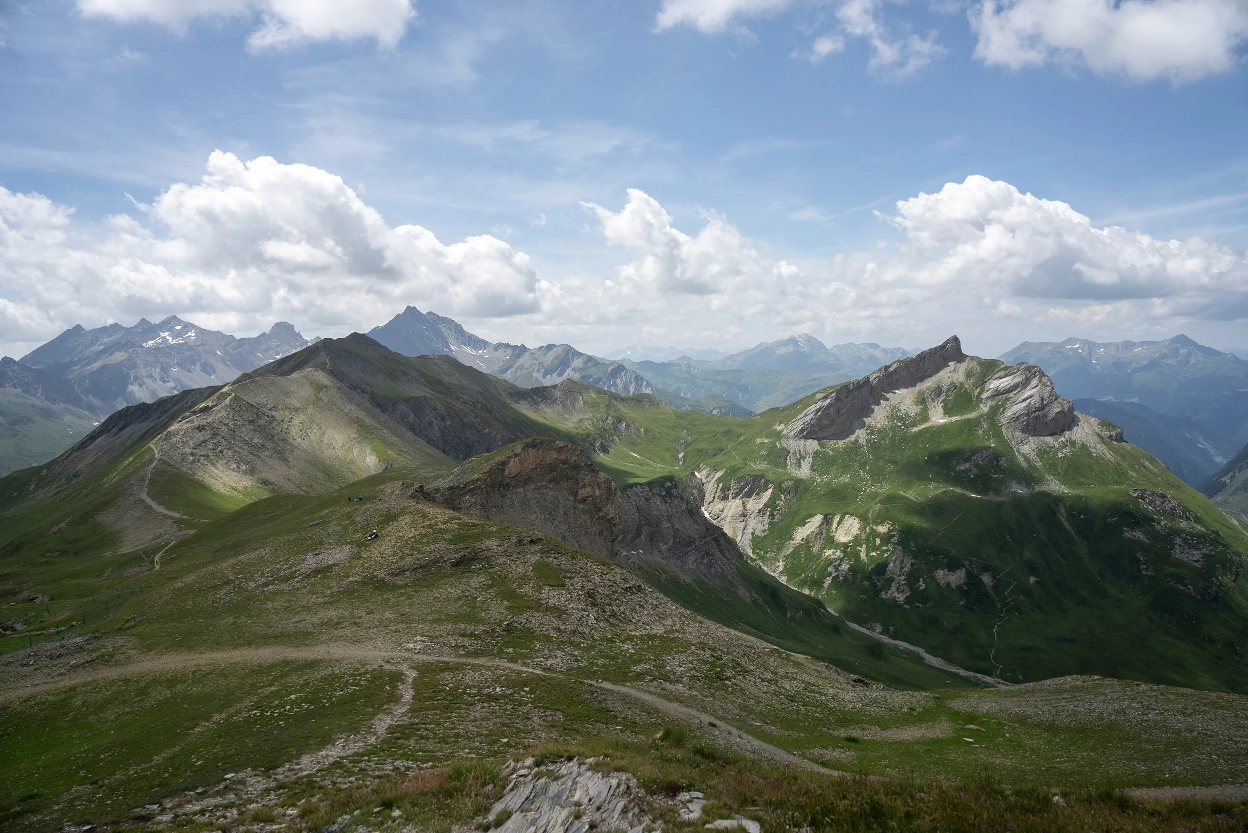 Hiking the Highlights of the Tour du Mont Blanc: Day 1 - Les Contamines to Les Chapieux - Col de la Croix du Bonhomme