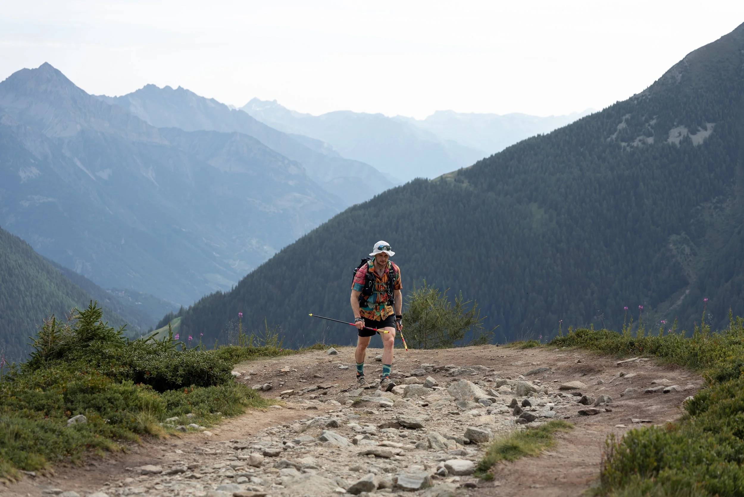 Hiking the Highlights of the Tour du Mont Blanc: Day 5 - Trient to Montroc -  Hiking to Col de Balme