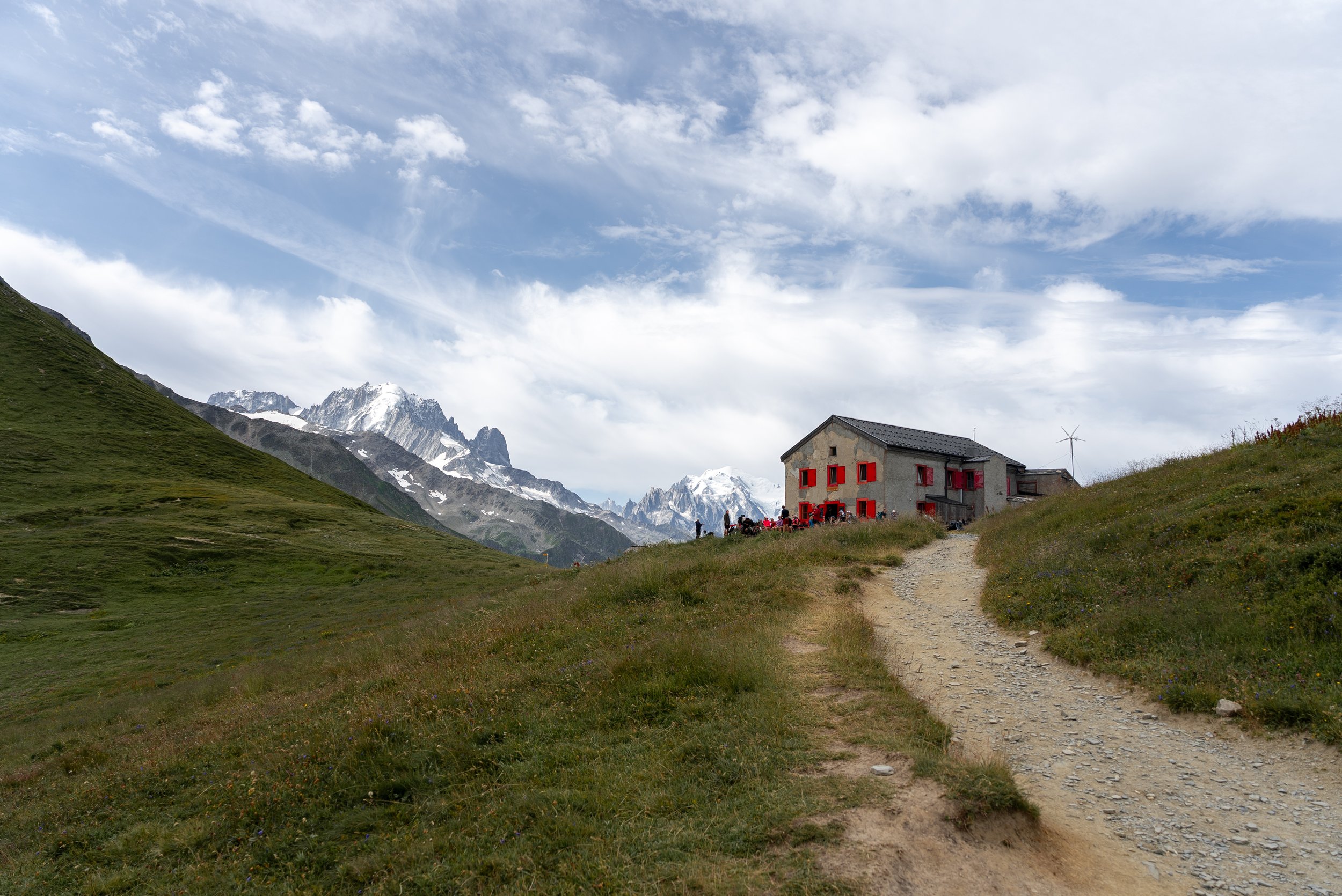 Hiking the Highlights of the Tour du Mont Blanc: Day 5 - Trient to Montroc -  Refuge Col de Balme