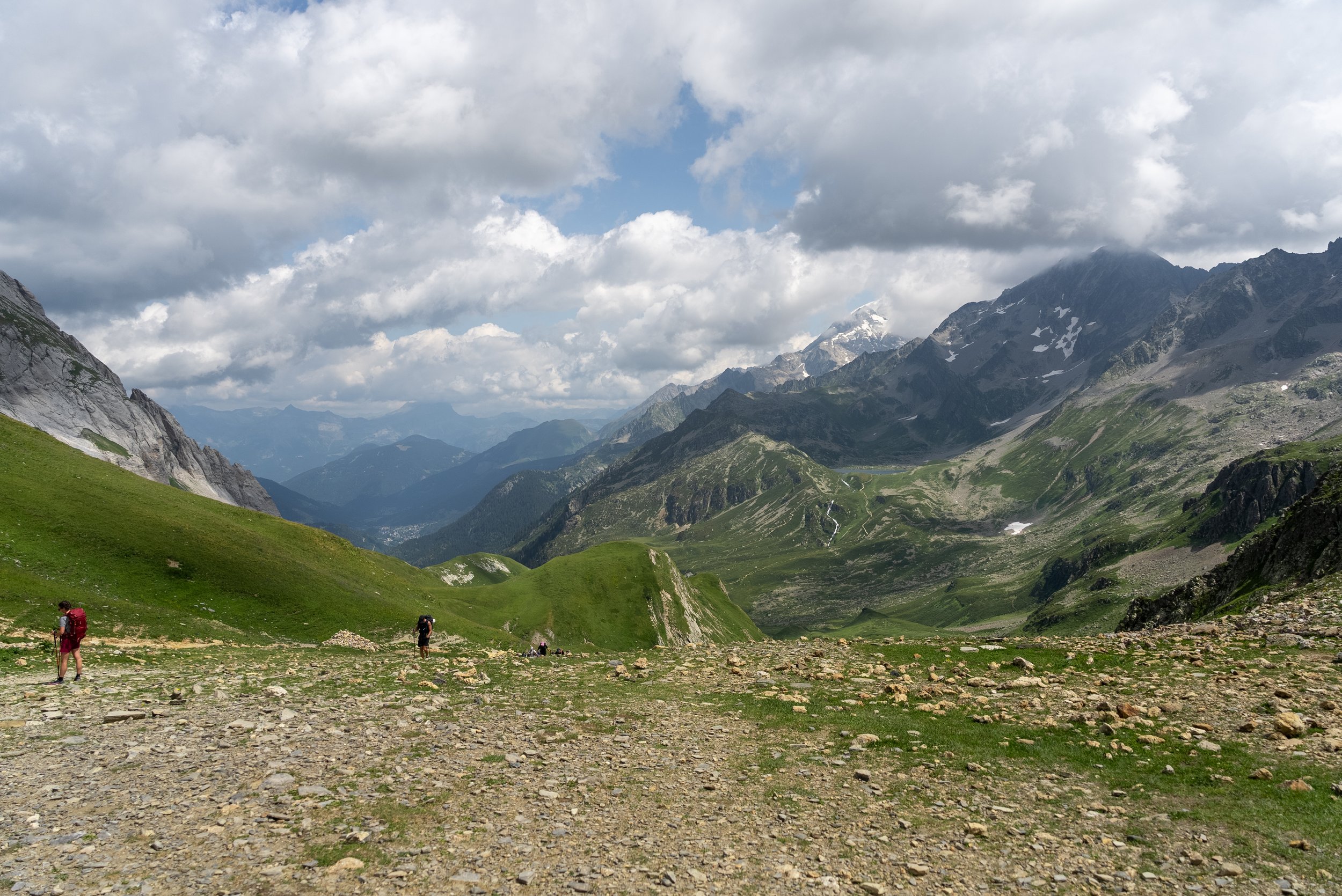 Hiking the Highlights of the Tour du Mont Blanc: Day 1 - Les Contamines to Les Chapieux - Col du Bonhomme