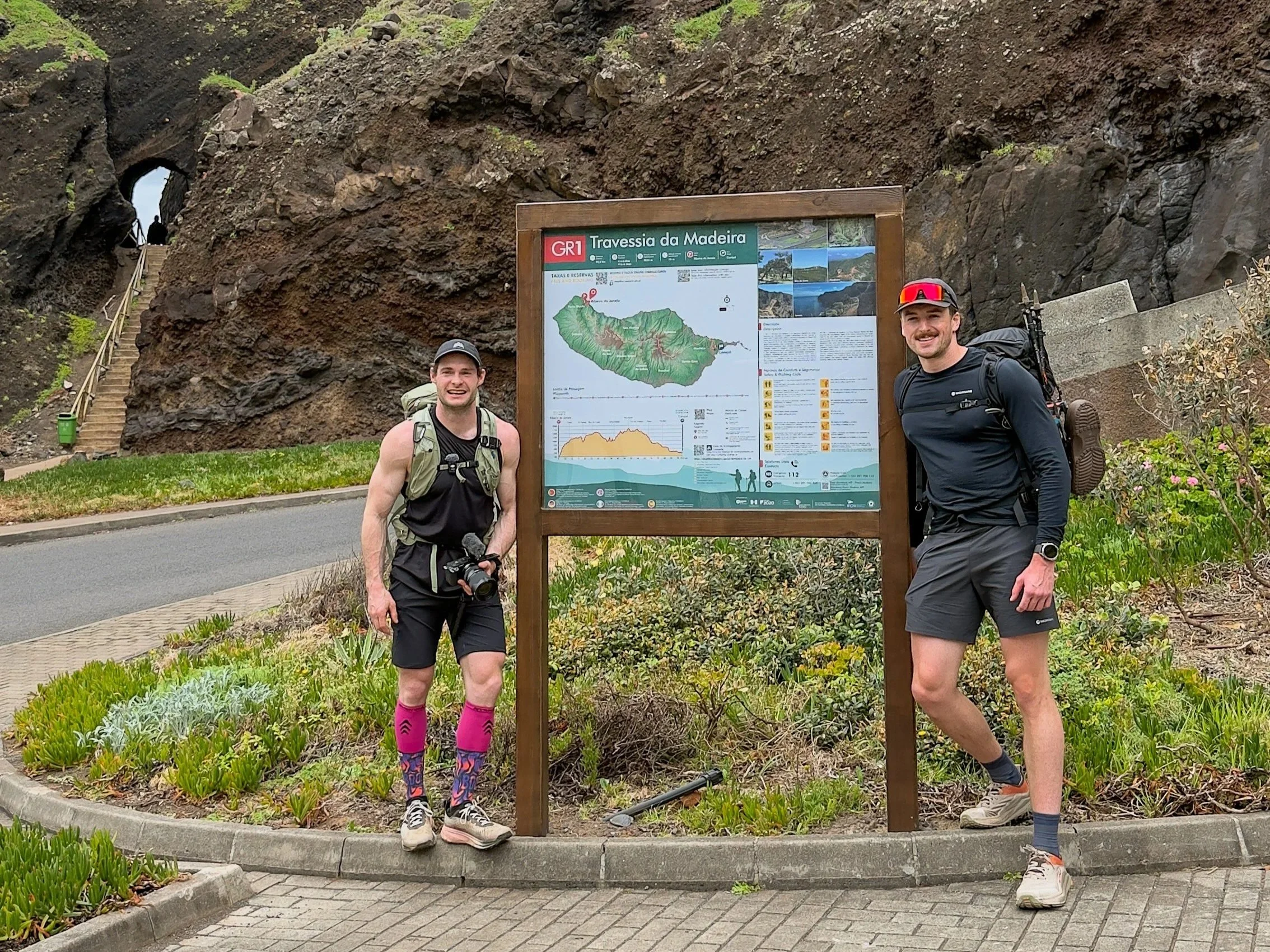 Day 1 Hiking Across Madeira from Ribeira da Janela