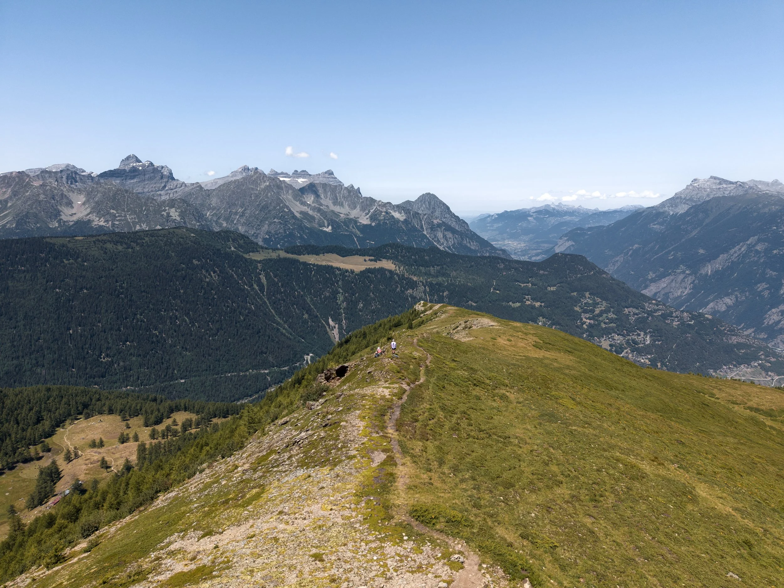 Hiking the Highlights of the Tour du Mont Blanc: Day 4 - Champex-Lac to Trient - Alpage De Bovine