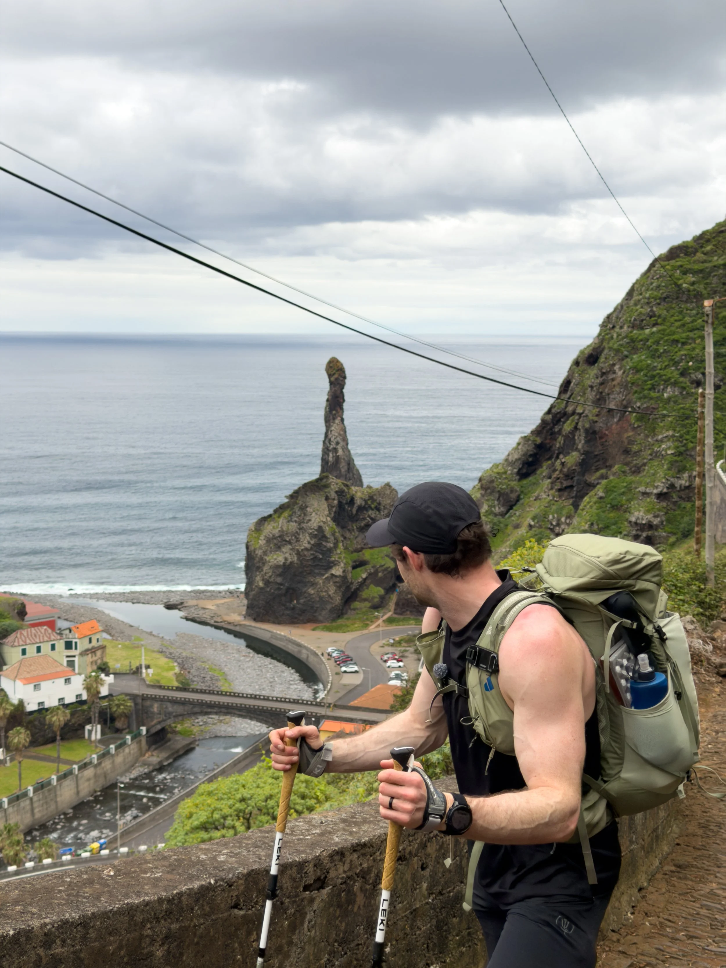 Day 1 Hiking Across Madeira from Ribeira da Janela
