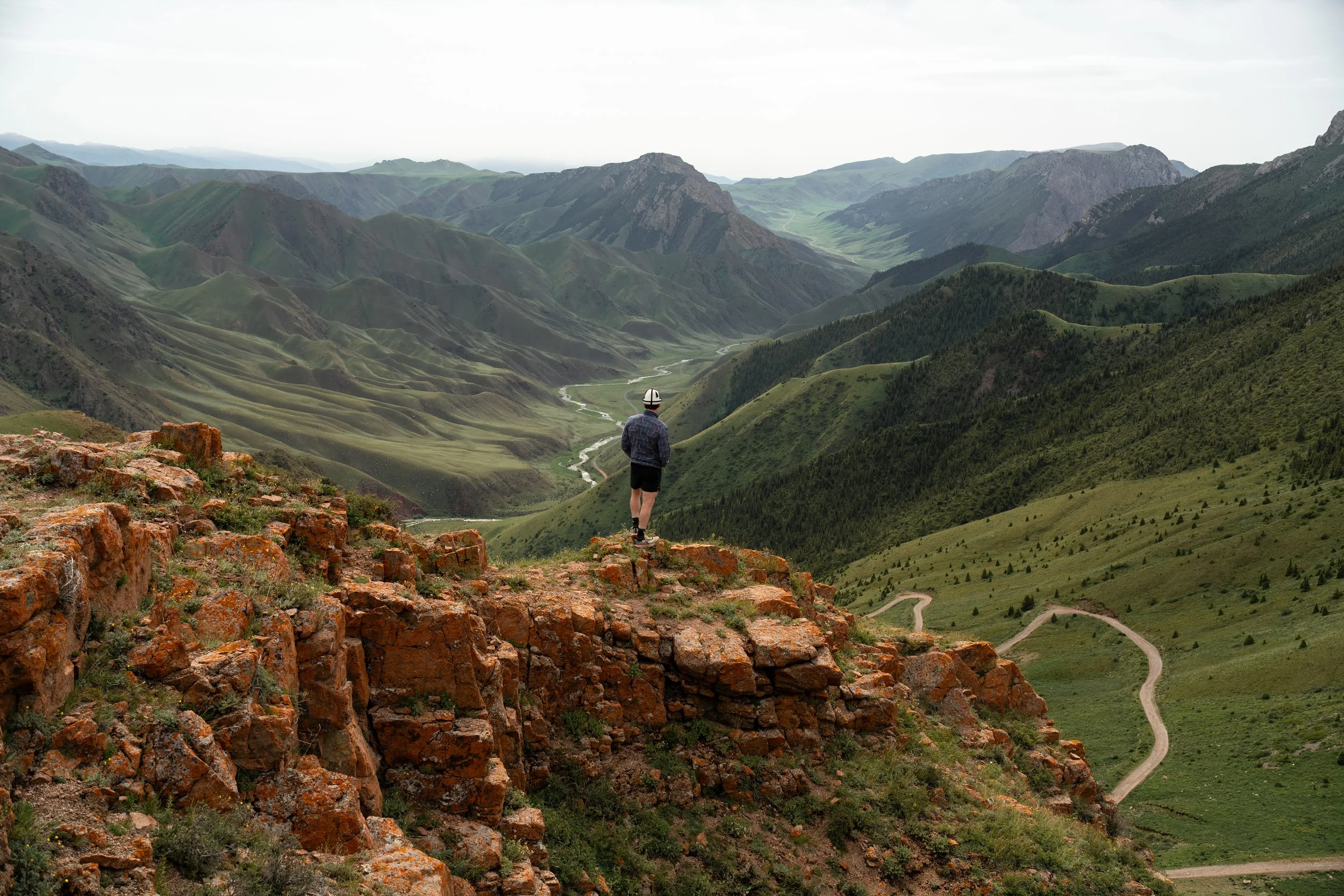 Pereval Teskeytorpo Pass in Kyrgyzstan