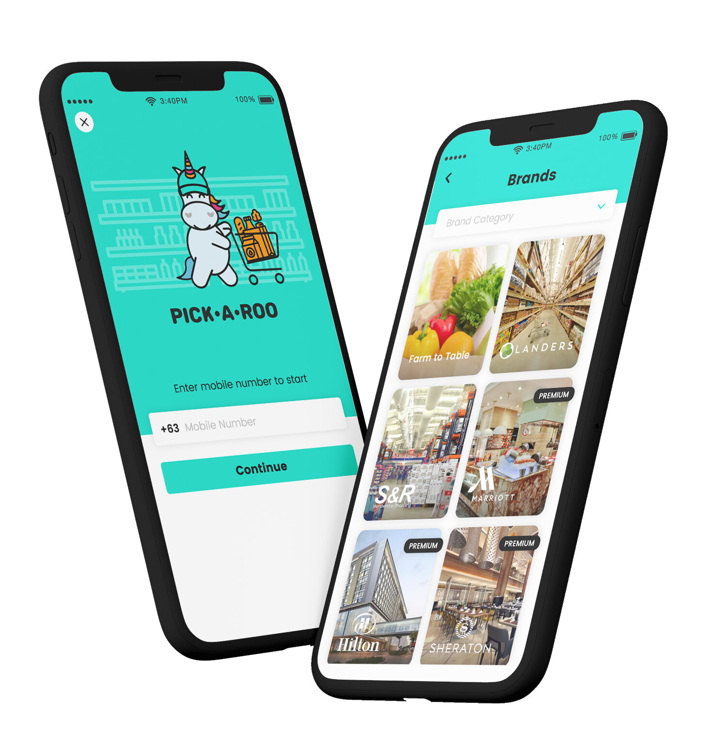 PICK•A•ROO  Grocery, Food & Shops Delivery App