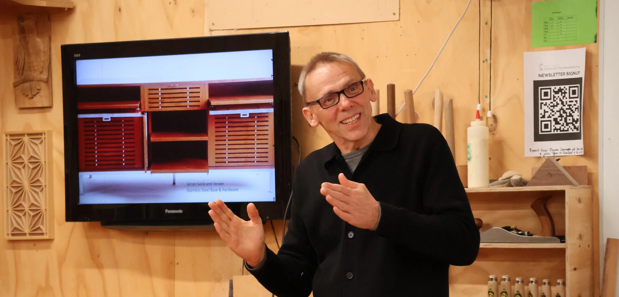 CFW Community Talks Series "Designing for Woodworking" with Stuart Faulkner - Recording available