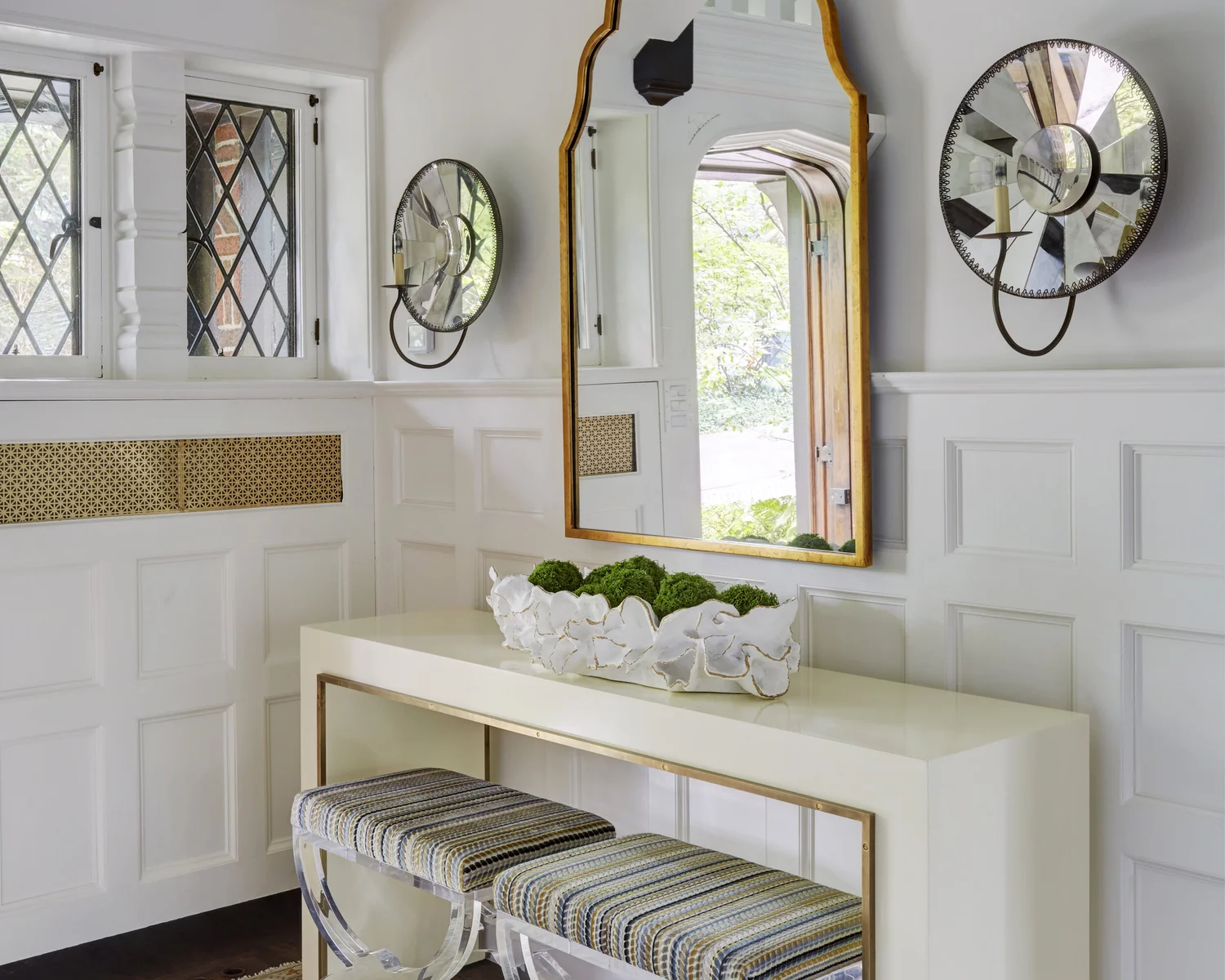 Winnetka Tudor style home designed by North Shore Nest. Classic and ...