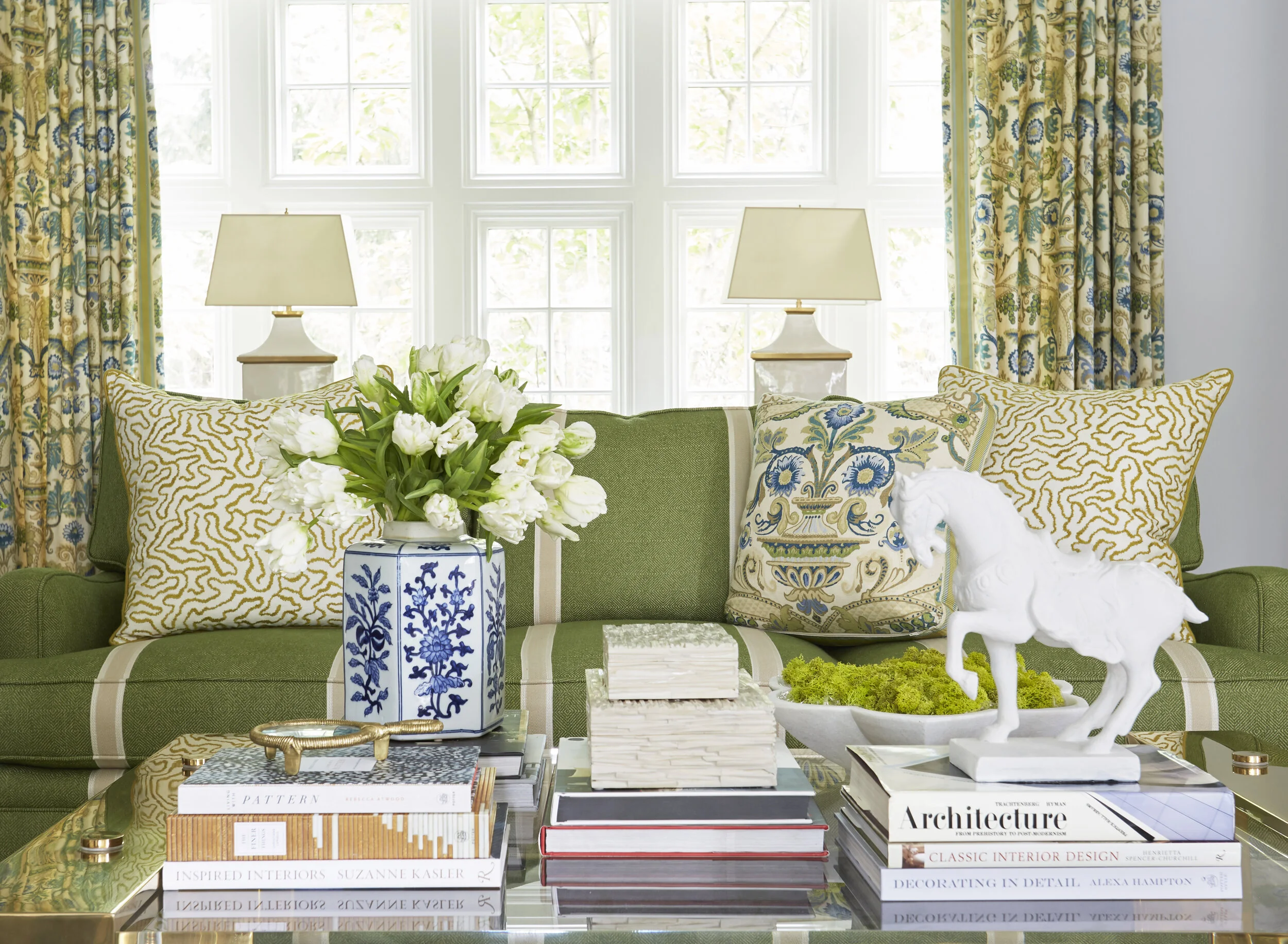 Winnetka Tudor style home designed by North Shore Nest. Classic and ...