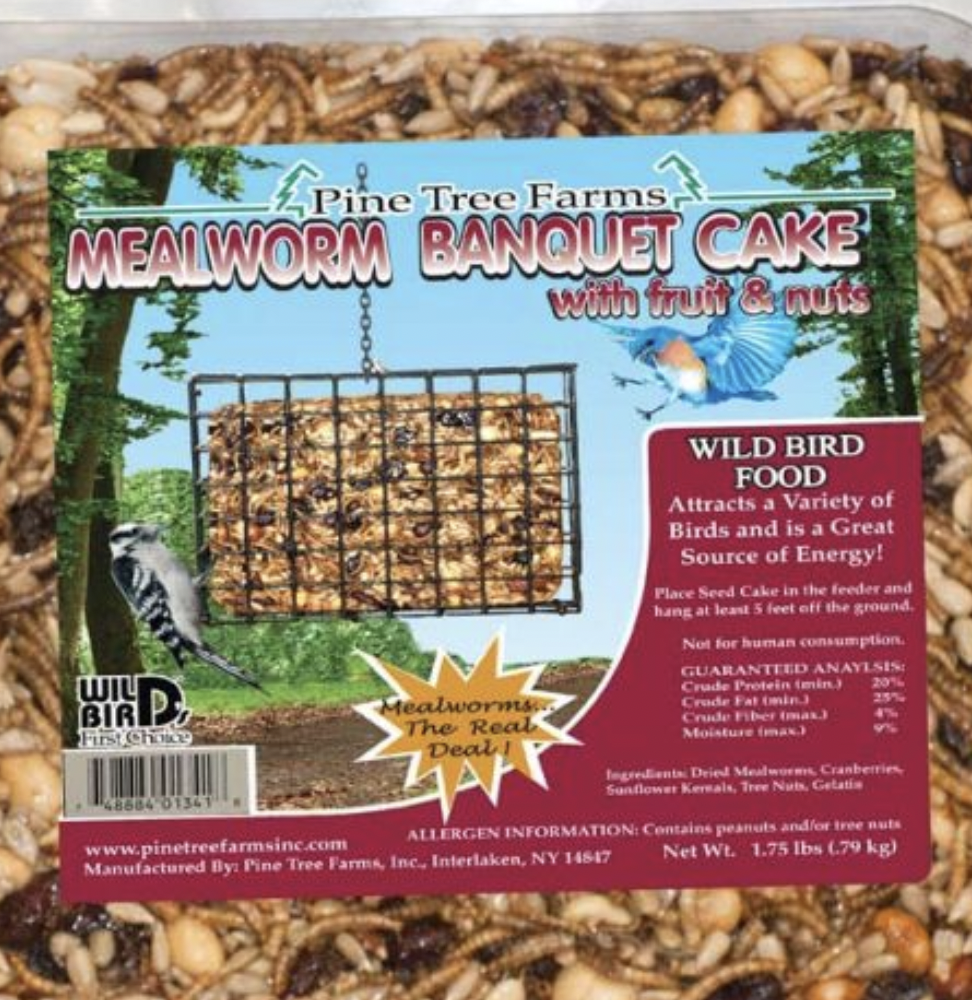 Mealworm Banquet Cake with Fruit & Nuts (single pack)