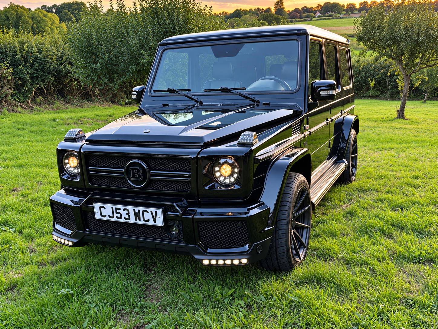 0000a Black Brabus G-Class at Sunset.png