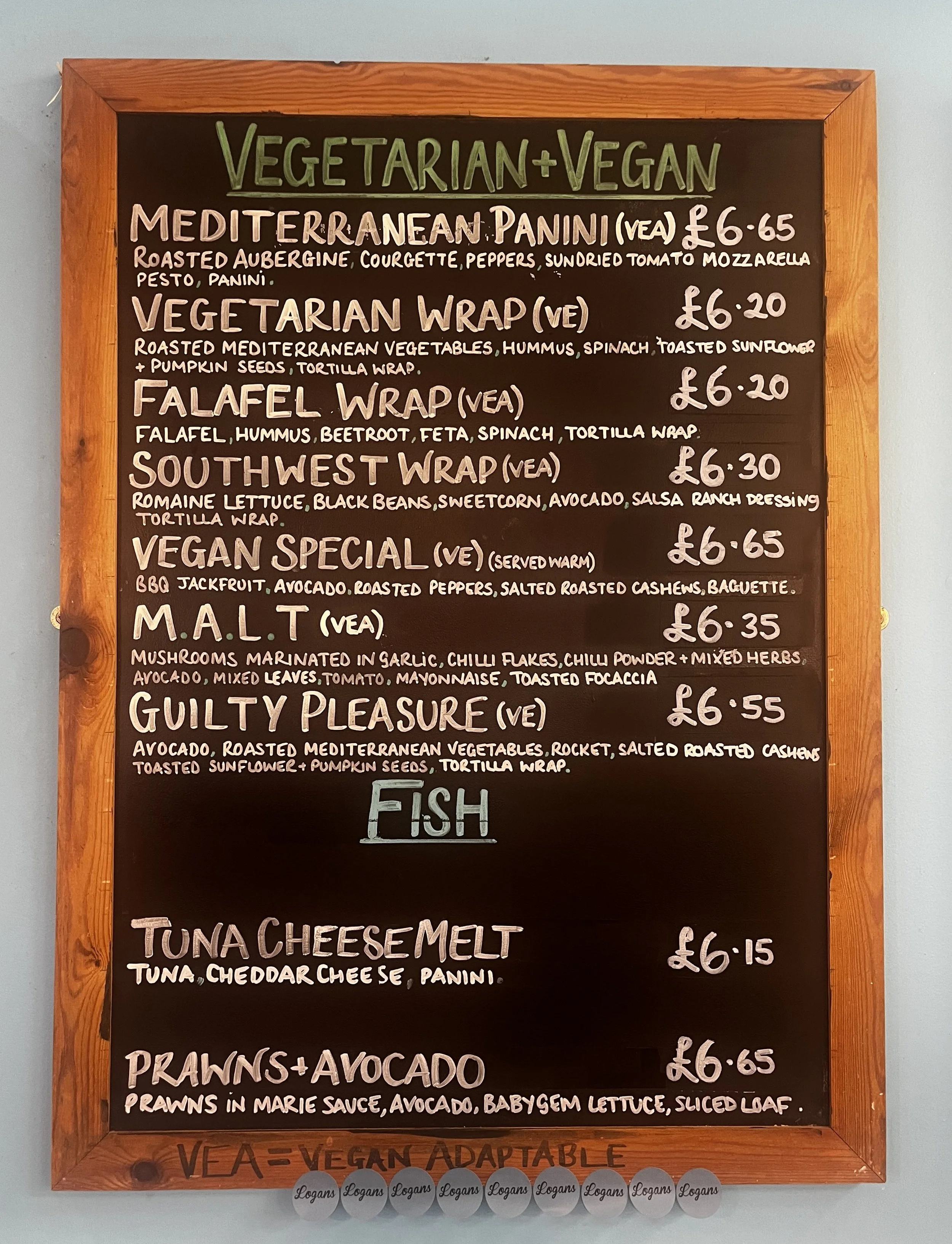 Veg + Fish Take Out Board 26