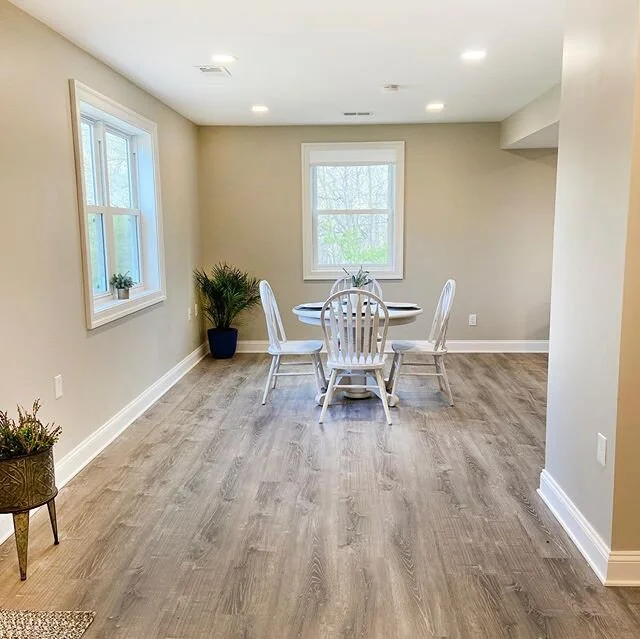 #transformationtuesday for this dining room at 3797 Howellsville Road. PS it&rsquo;s for sale!
&bull;
&bull;
&bull;
&bull;
&bull;
#renovation #realestate #restore #modernhomes #forsale #shenandoahvalley