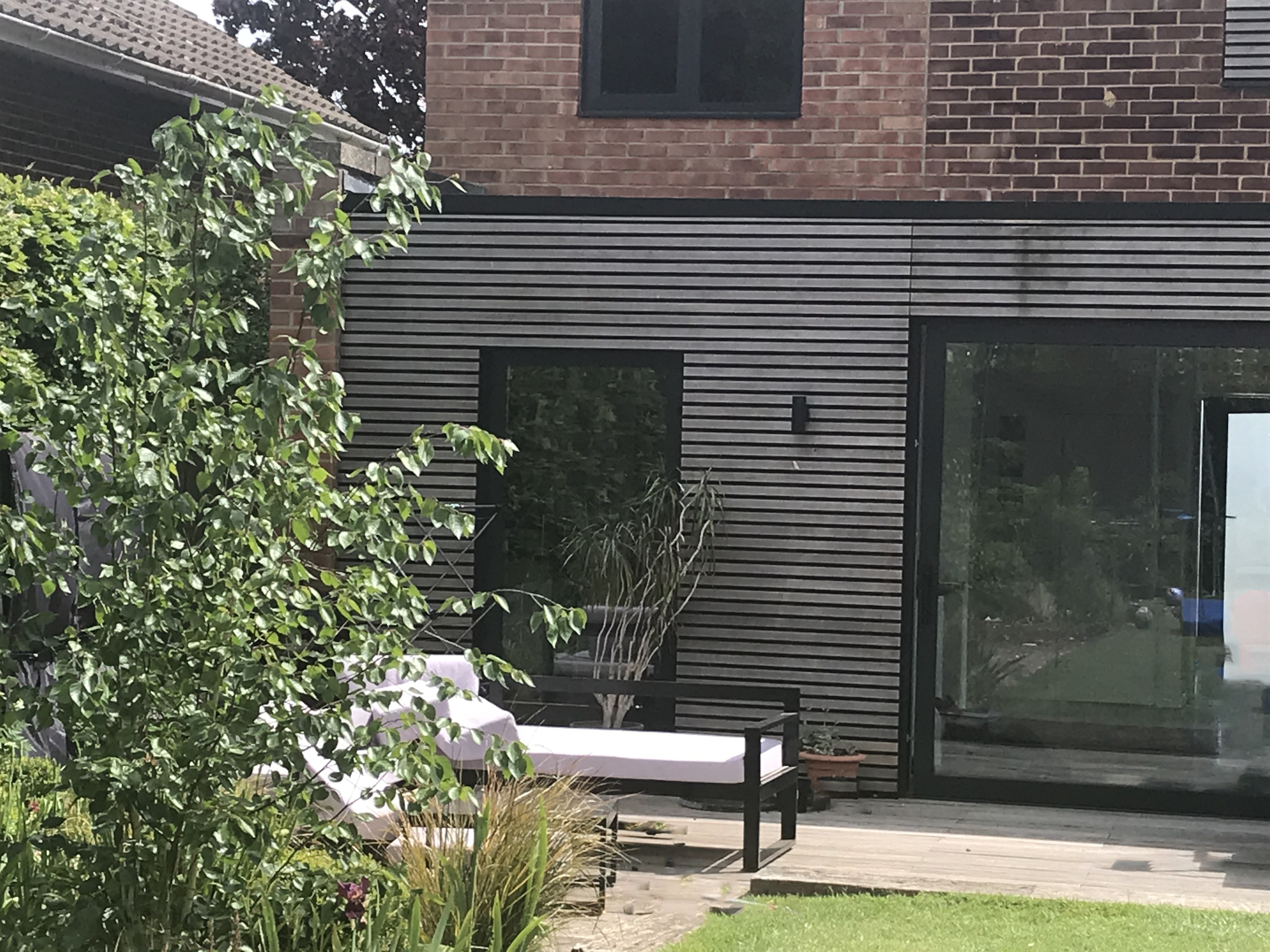 Cedar and decking