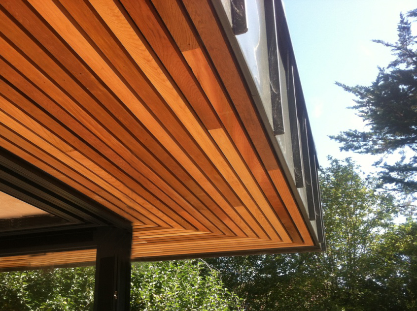 cedar detailing