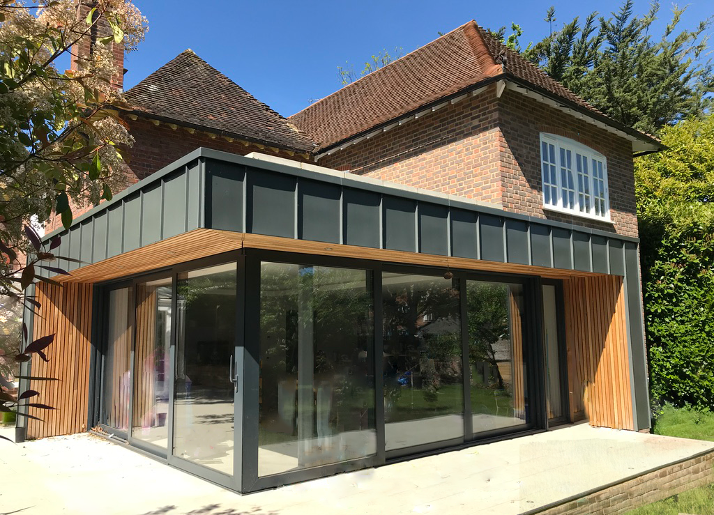 Zinc clad extension -